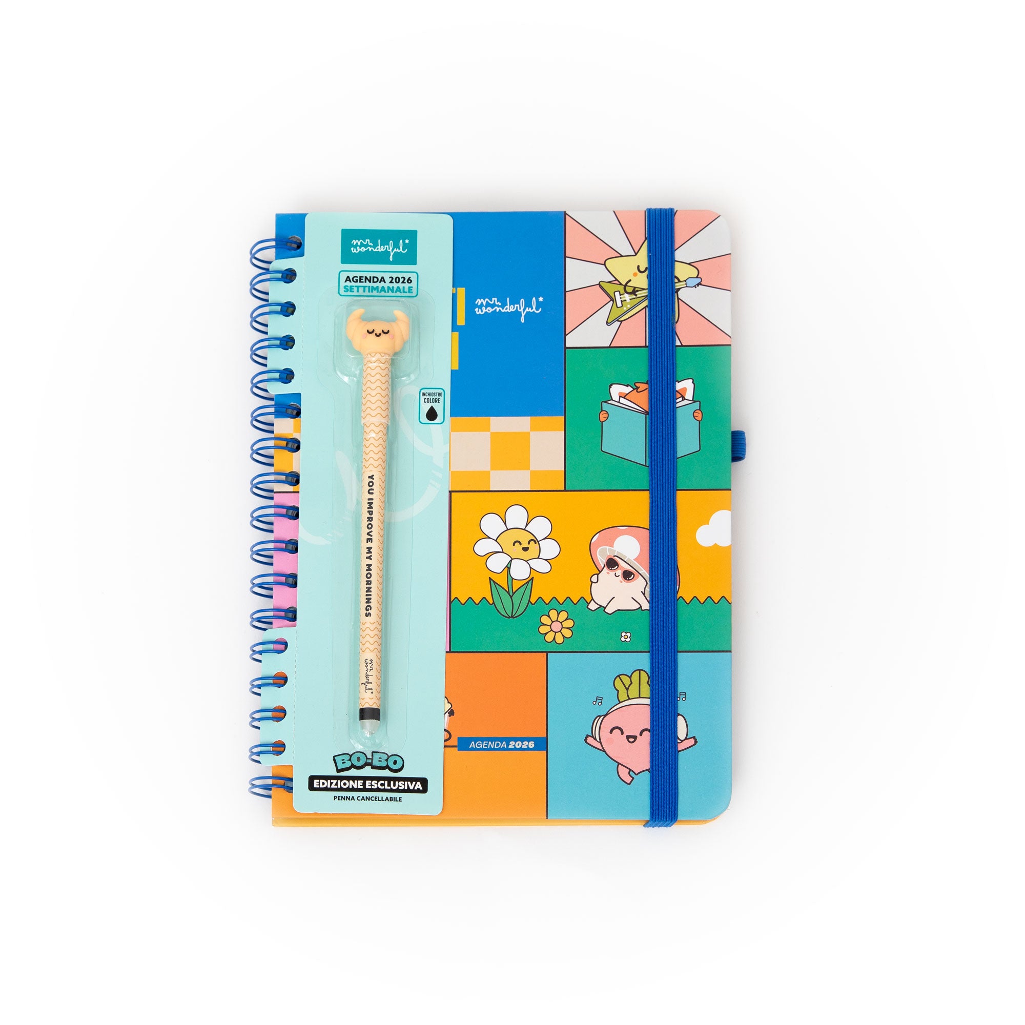 Agenda Wonder 2026 Settimanale - Progetti random | Mr.Wonderful