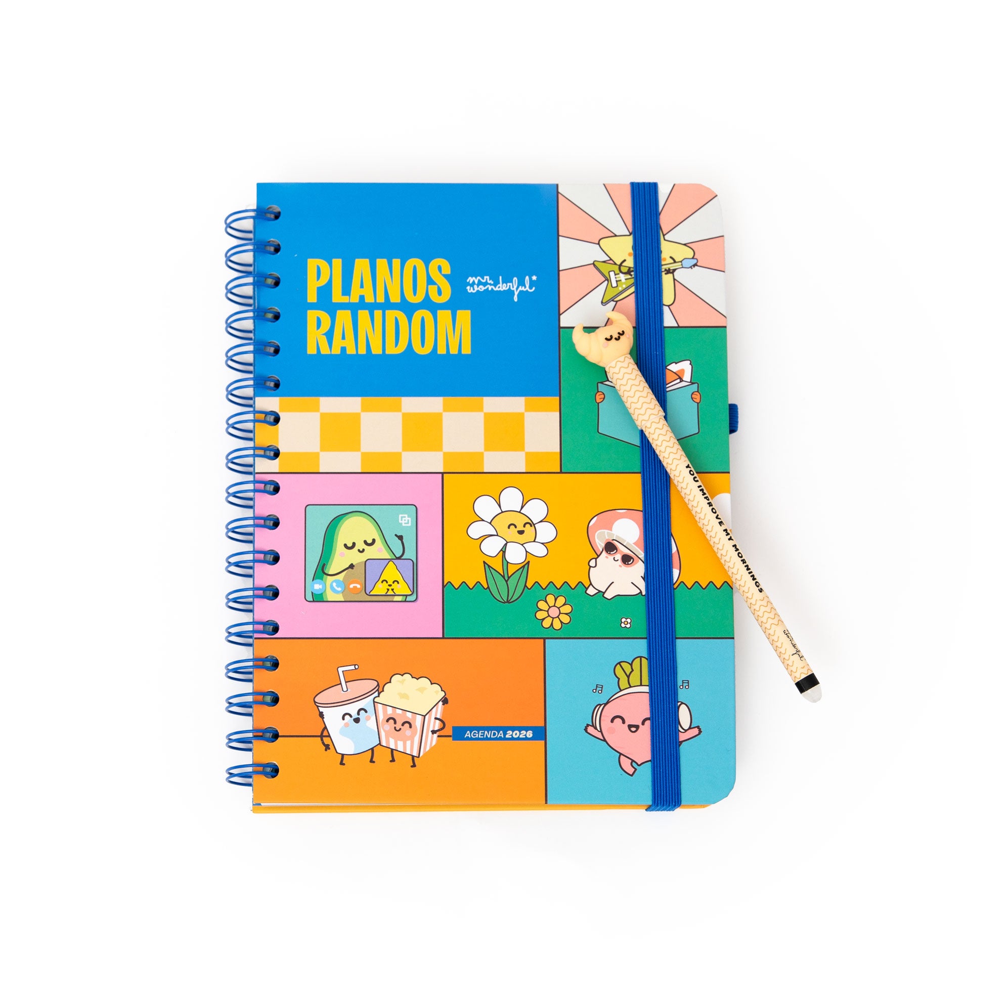 Agenda Wonder 2026 Semanal - Planos random