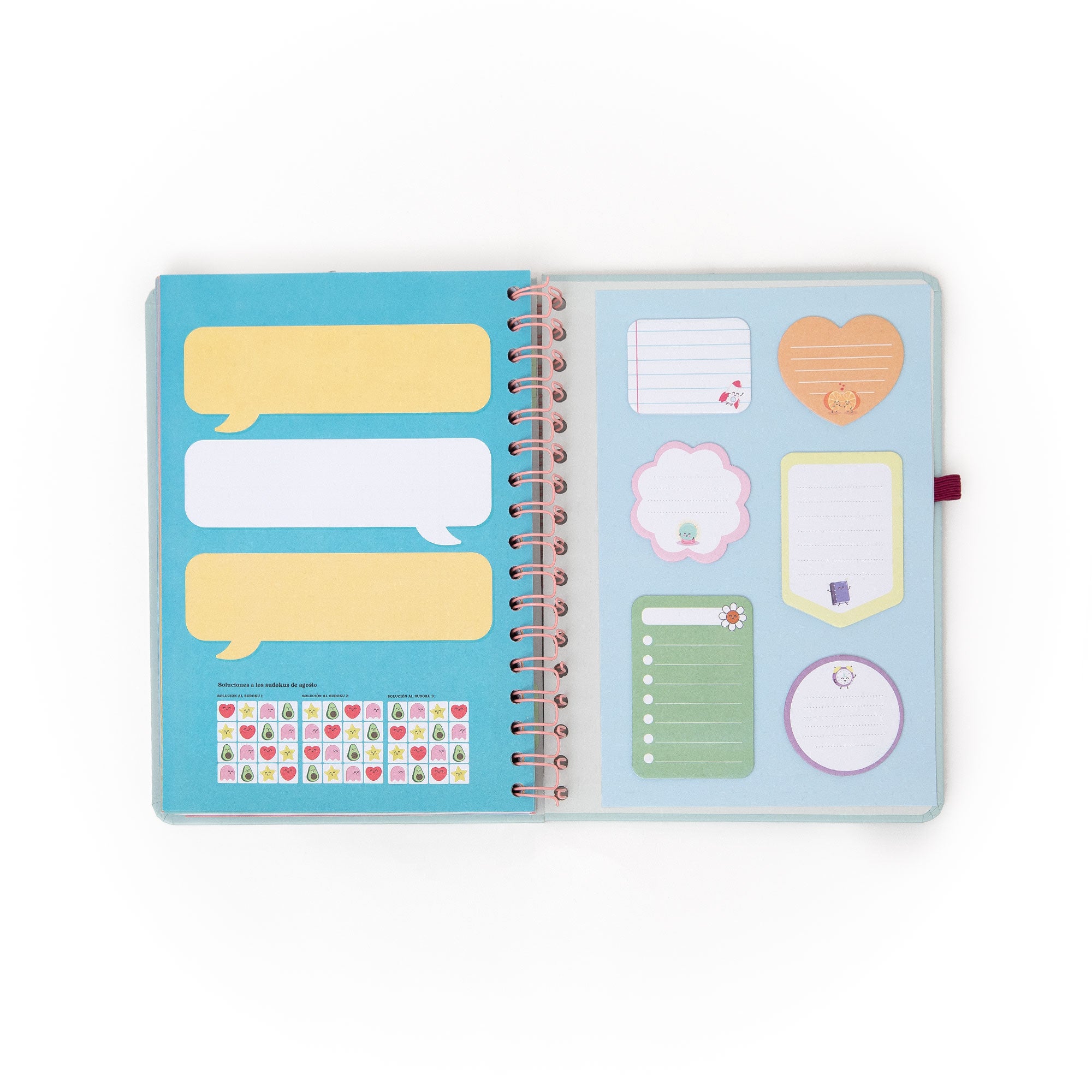 Set de Agenda Wonder pequeña 2026 Semanal + boli - Objetivo de la semana: ¡que se acabe!