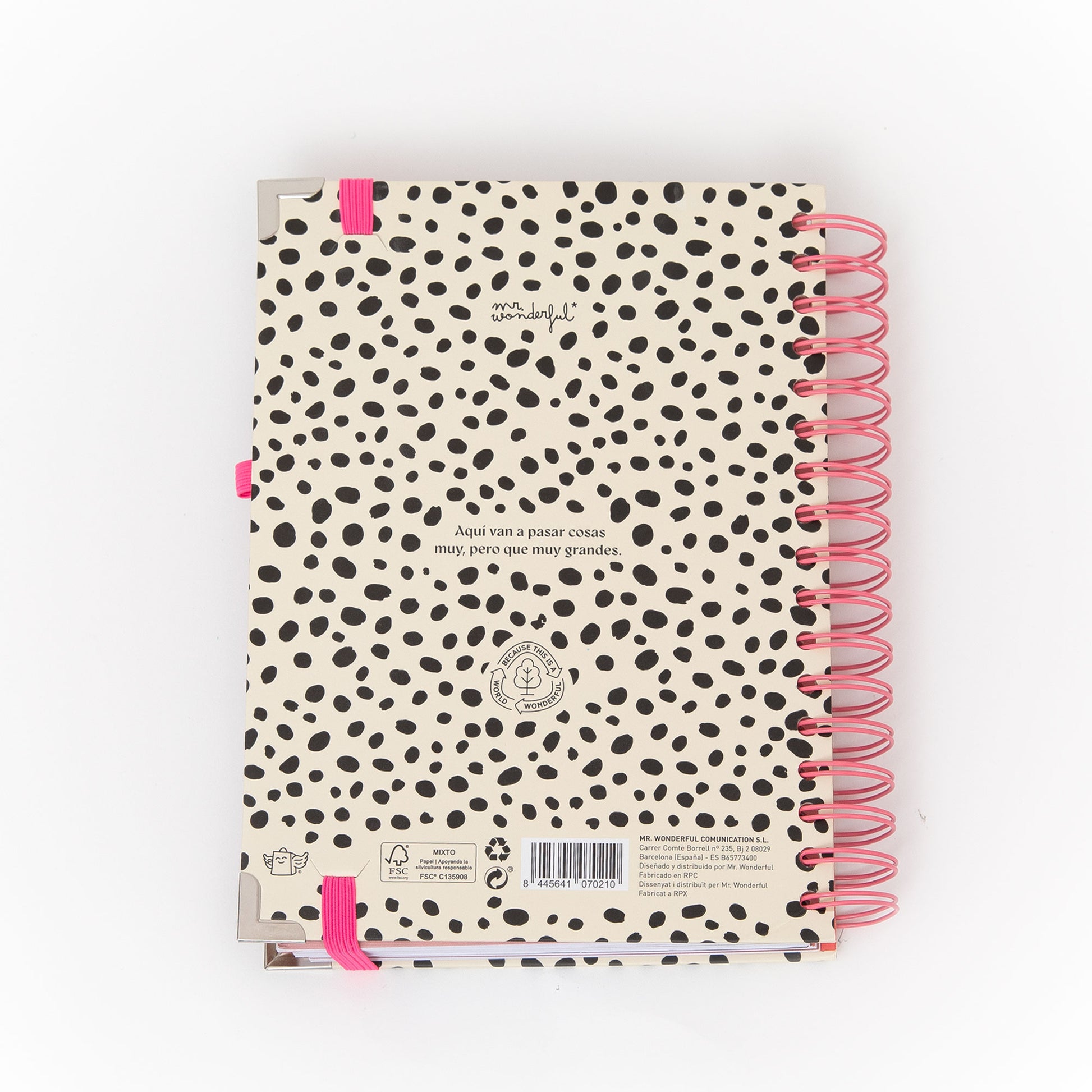 Agenda 2026 bonita de animal print