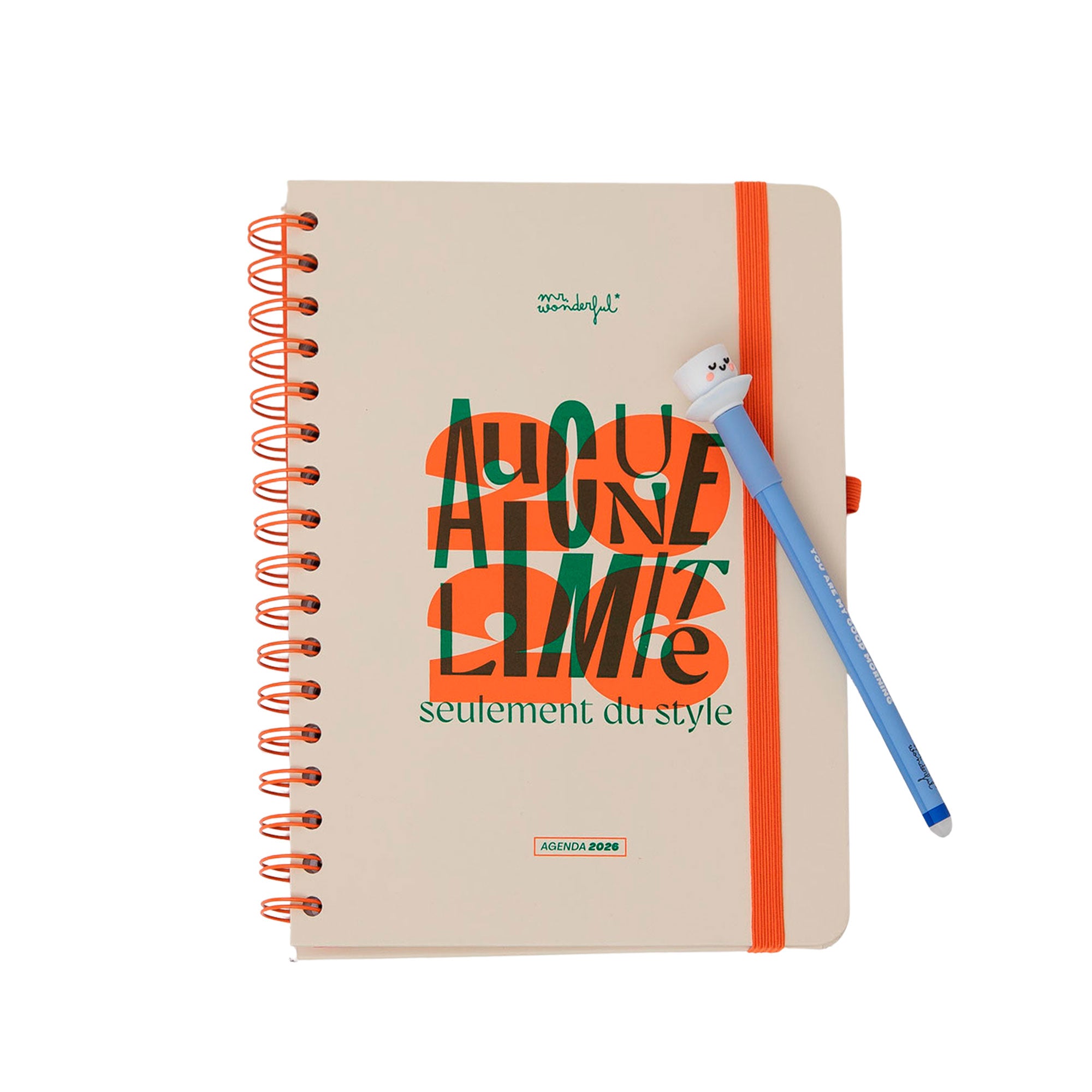 Agenda Office 2026 Semainier - Aucune limite, seulement du style
