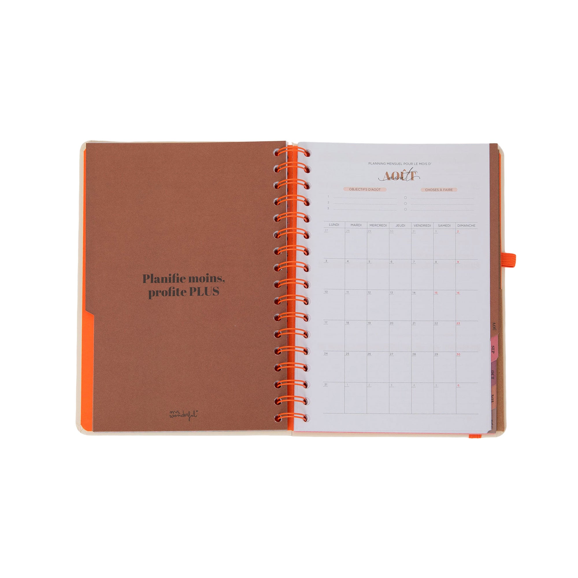 Agenda Office 2026 Semainier - Aucune limite, seulement du style