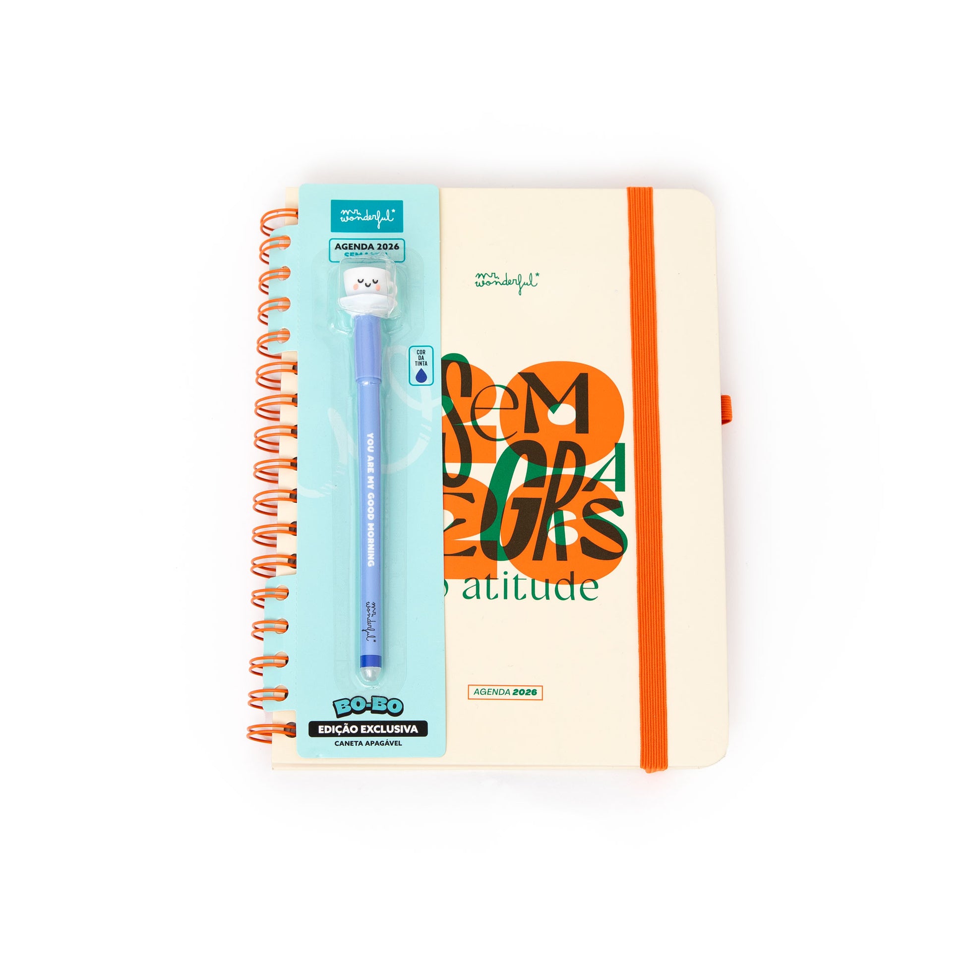 Agenda Office 2026 Semanal - Sem regras, só atitude | Mr.Wonderful