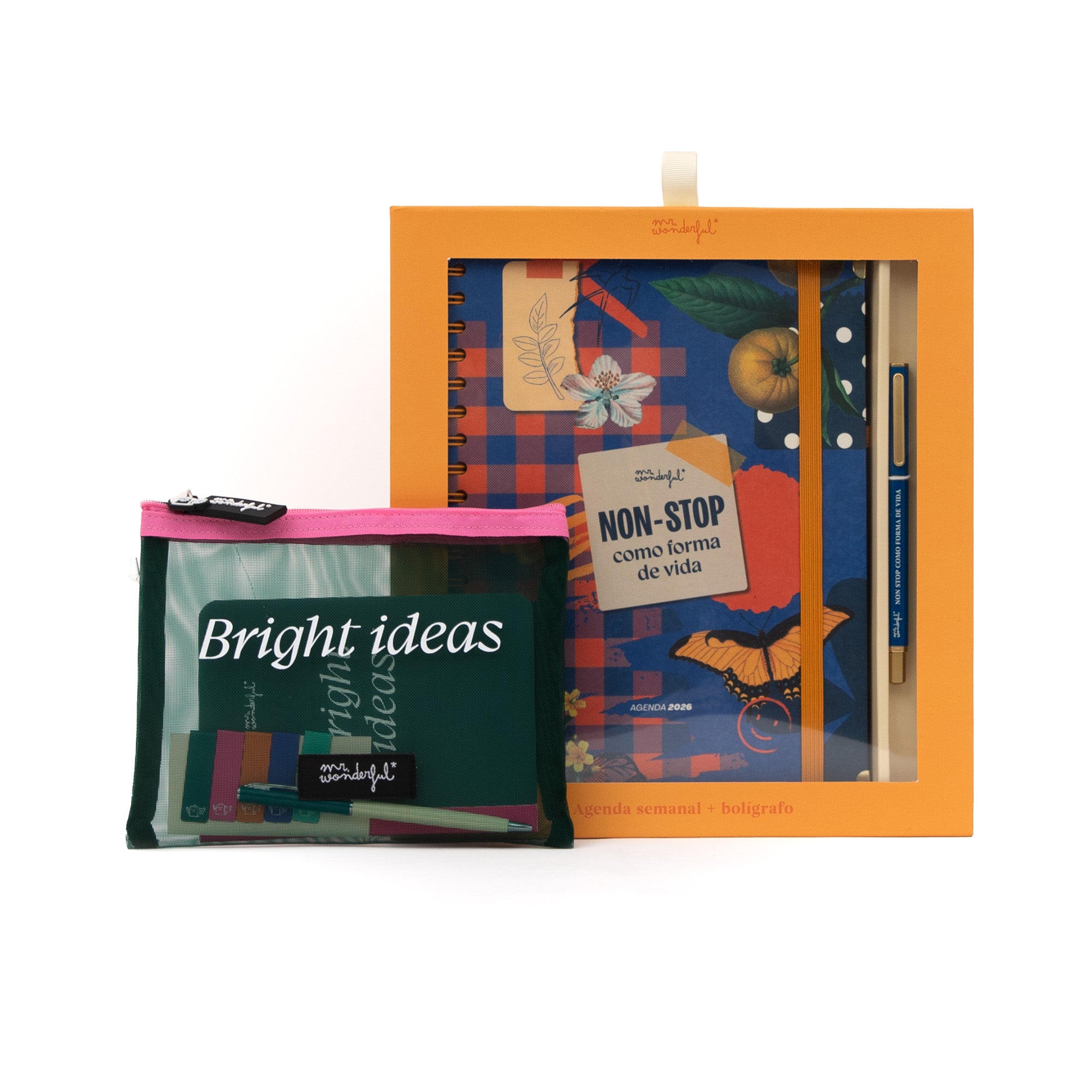 Pack Agenda Office 2026 Semanal Extragrande + Kit para decorar tu agenda - Bright Ideas