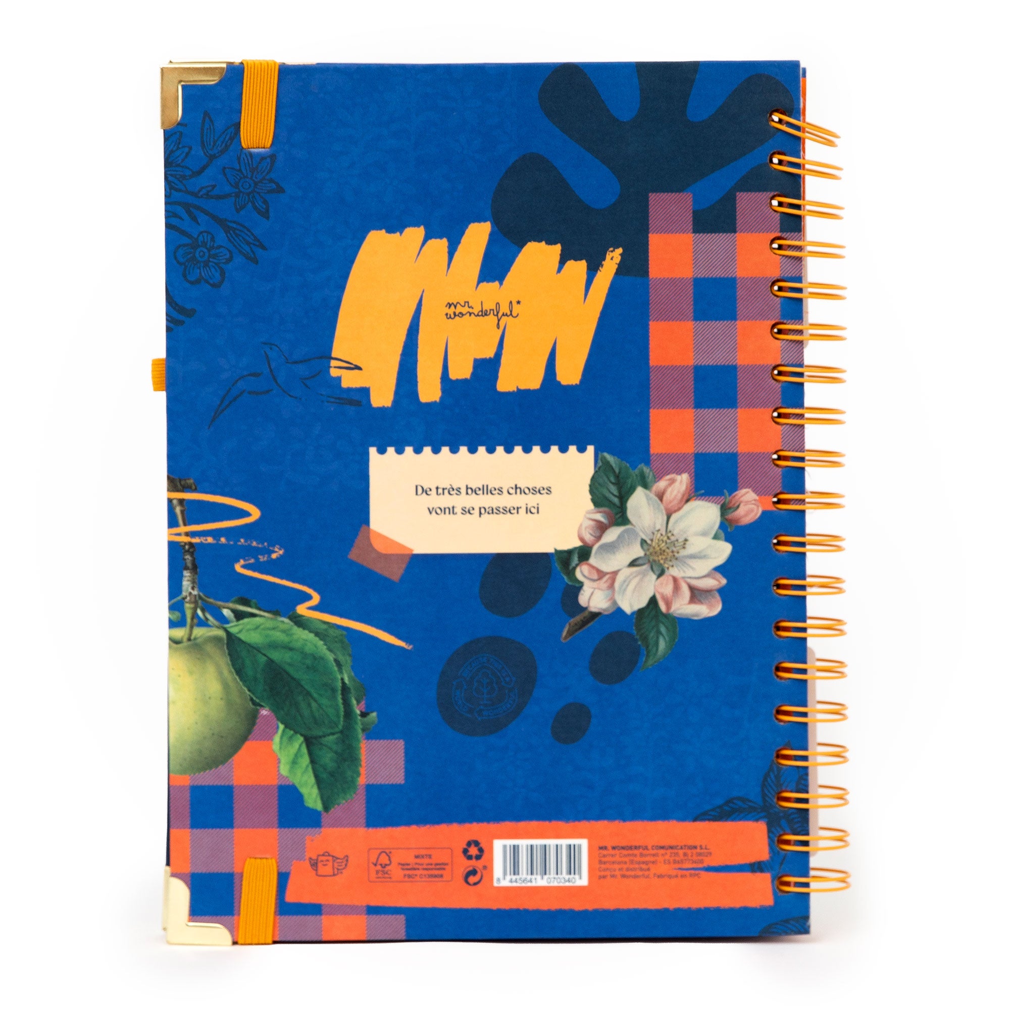 Agenda Office 2026 Semainier Grand format - Non stop comme art de vivre