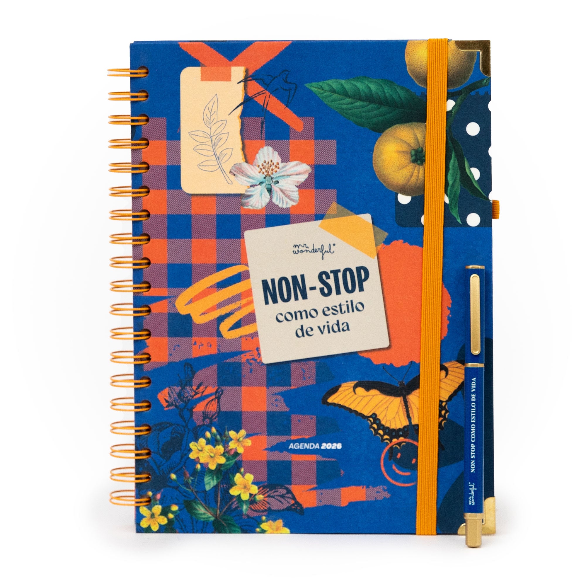 Conjunto de Agenda Office 2026 Semanal Grande | Mr.Wonderful