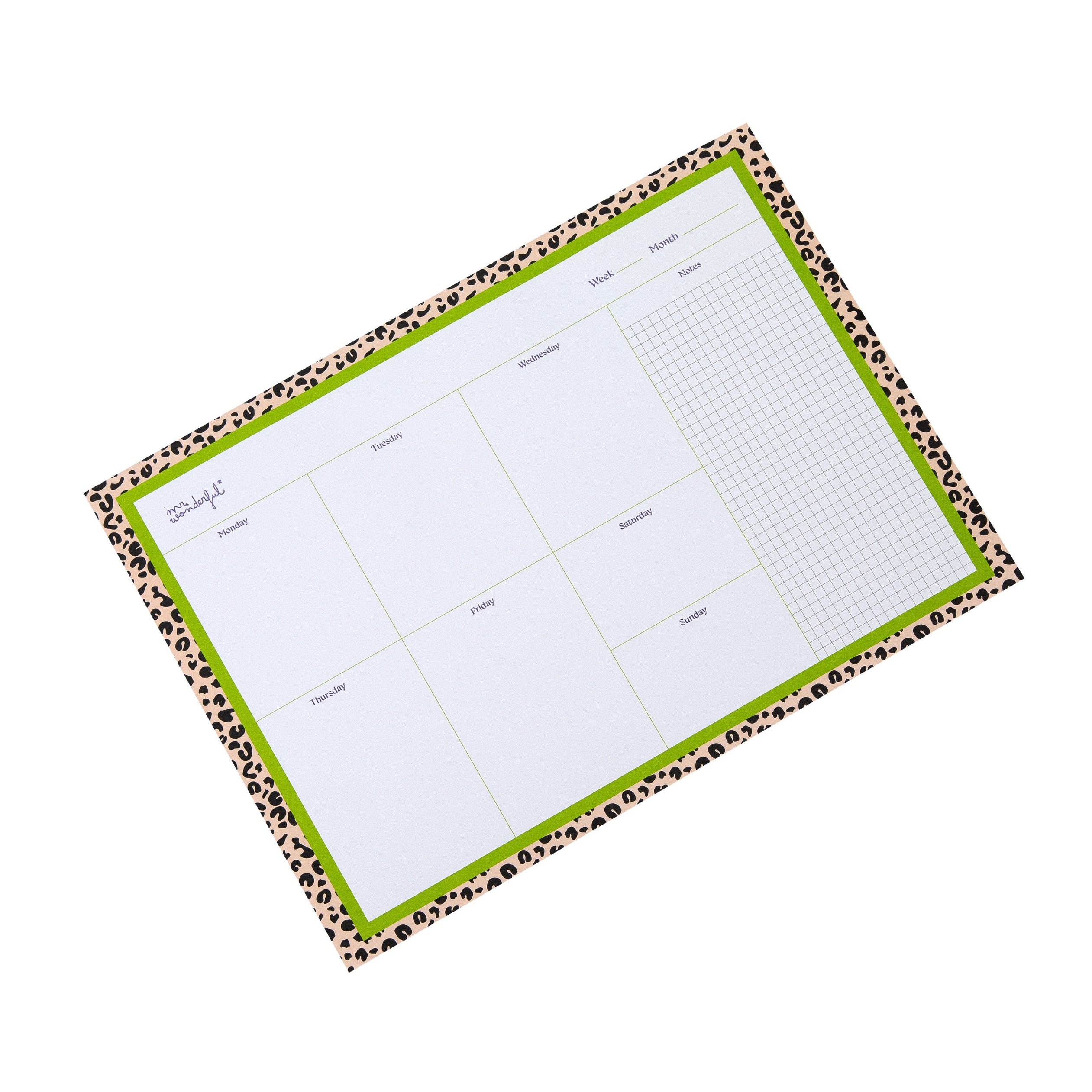 Planificador de escritorio Mr. Wonderful