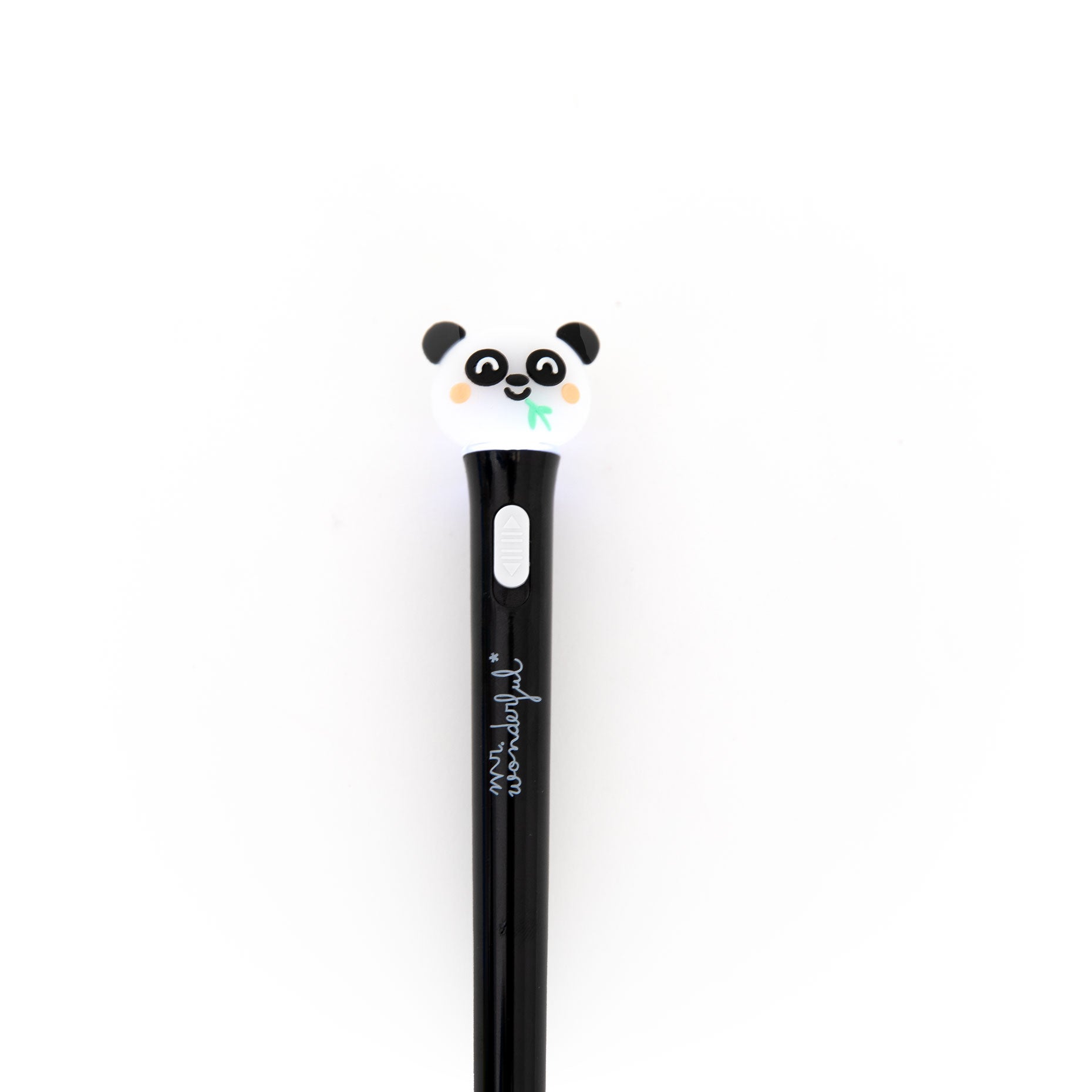 Caneta iluminada - Panda