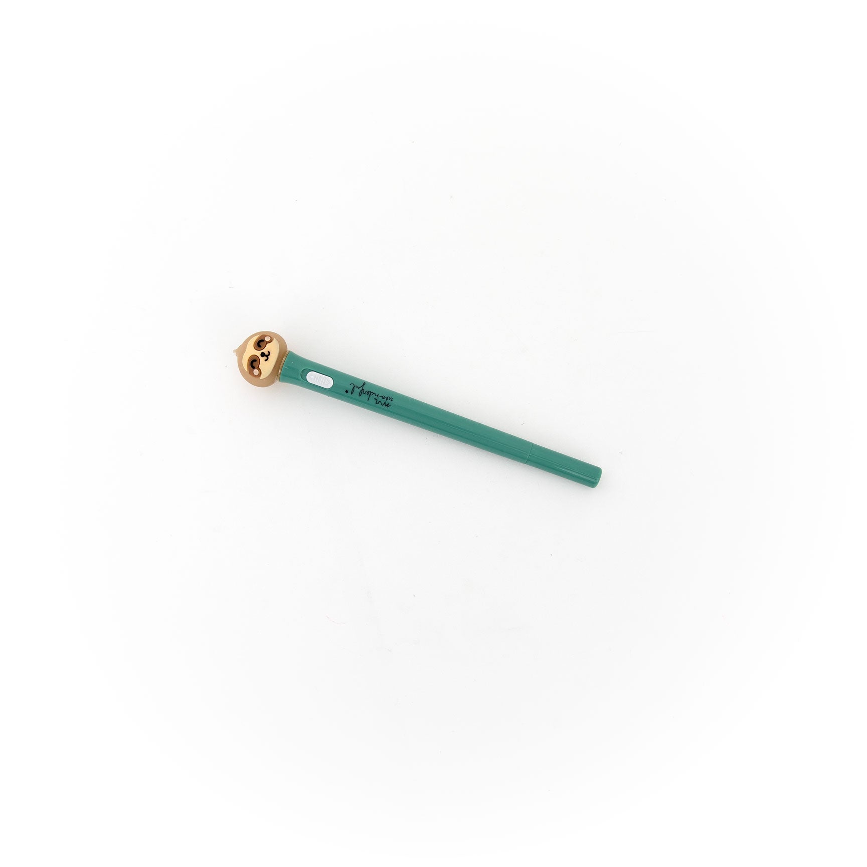 Caneta iluminada - Preguiça