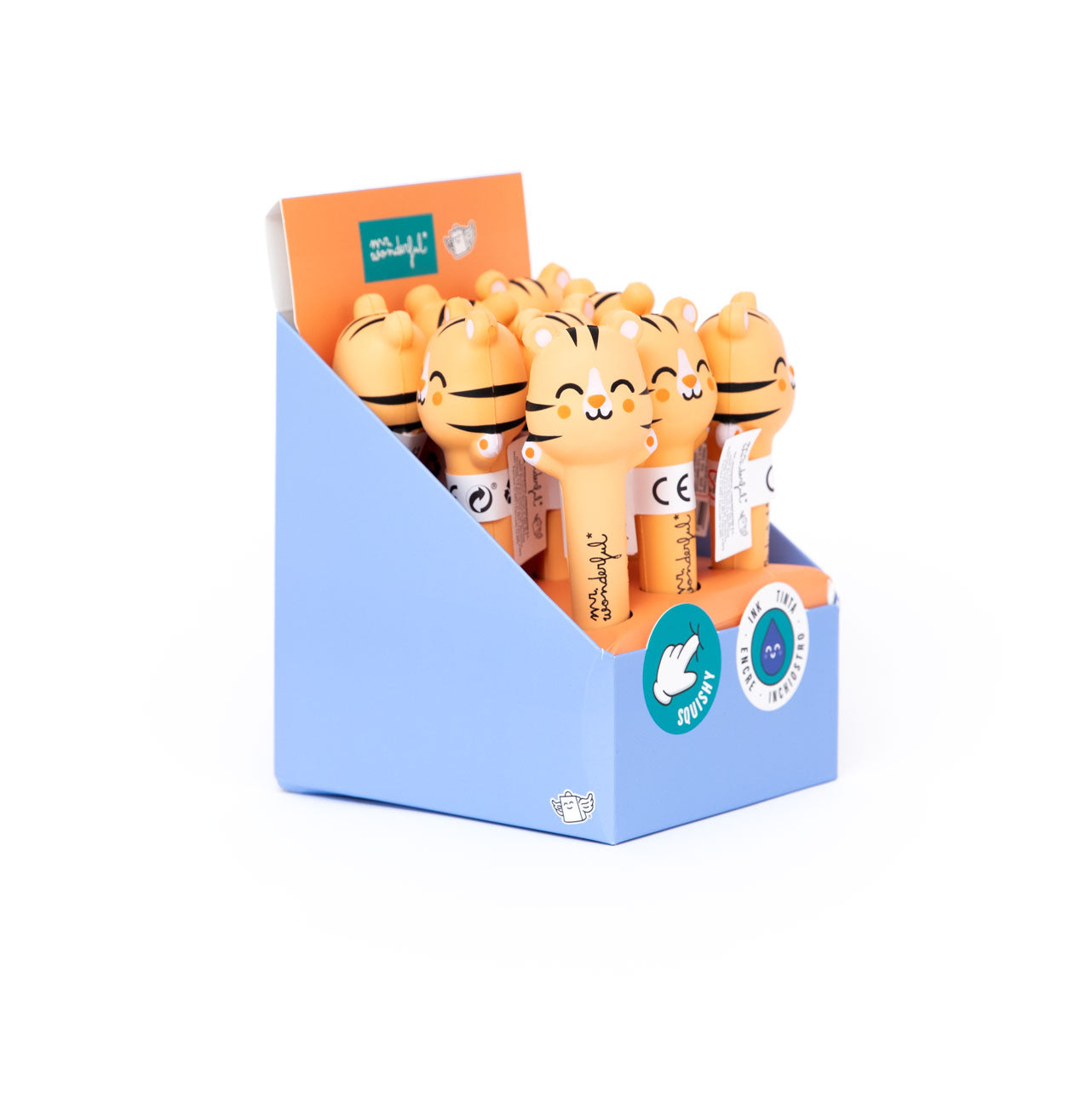 Stylo squishy antistress - Tigre