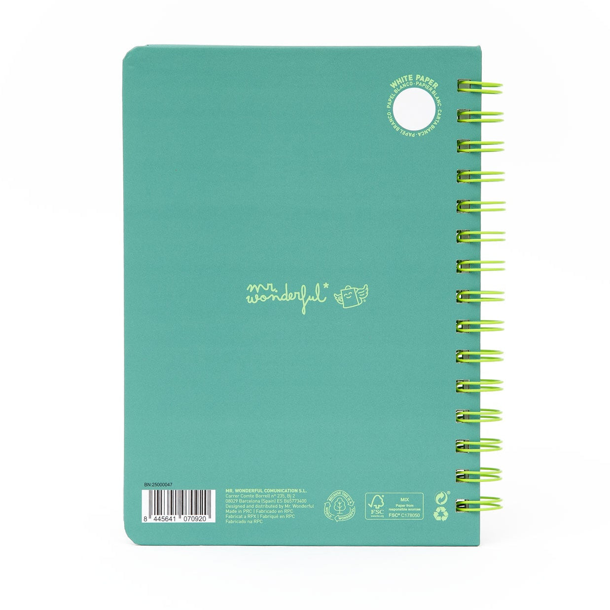 Libreta A5 3D squishy perezoso - My siesta is my fiesta