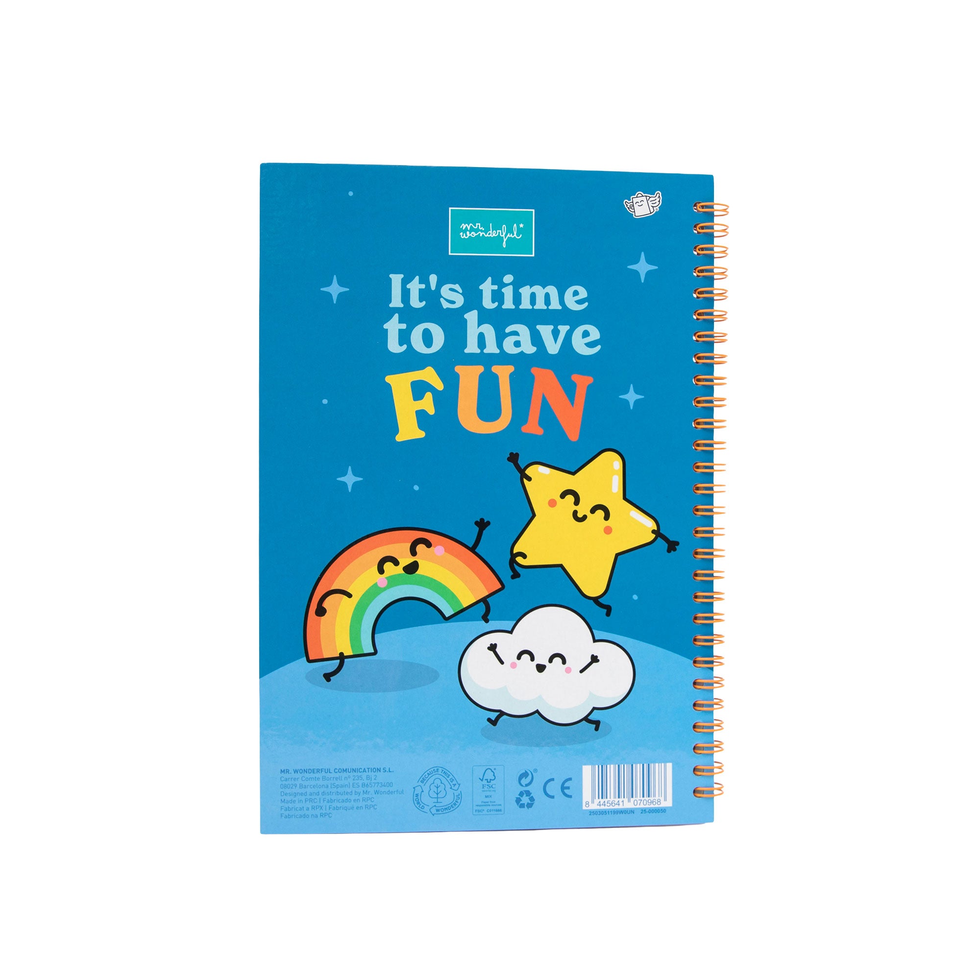 Libro da colorare e adesivi - It's time to have fun