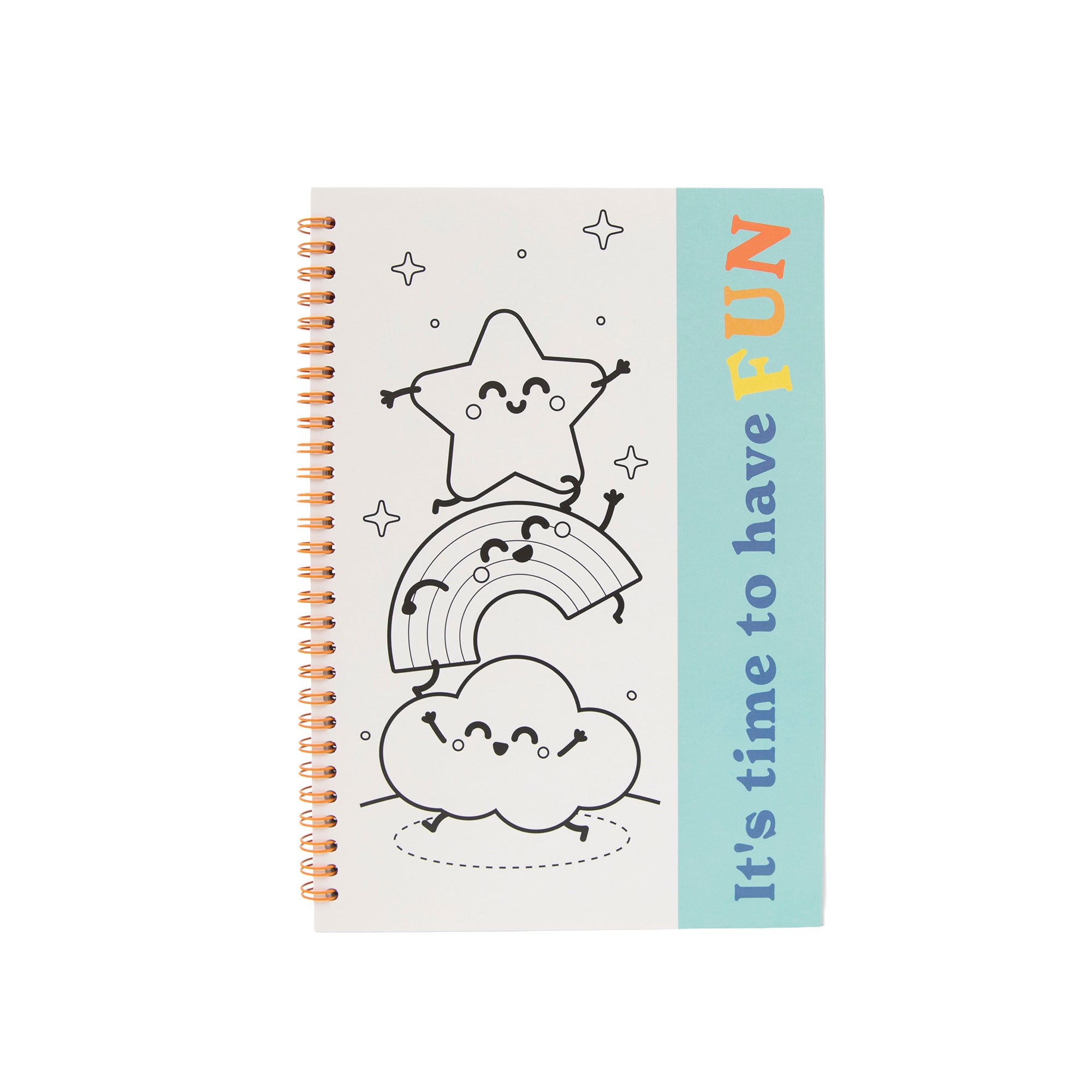 Libro da colorare e adesivi - It's time to have fun
