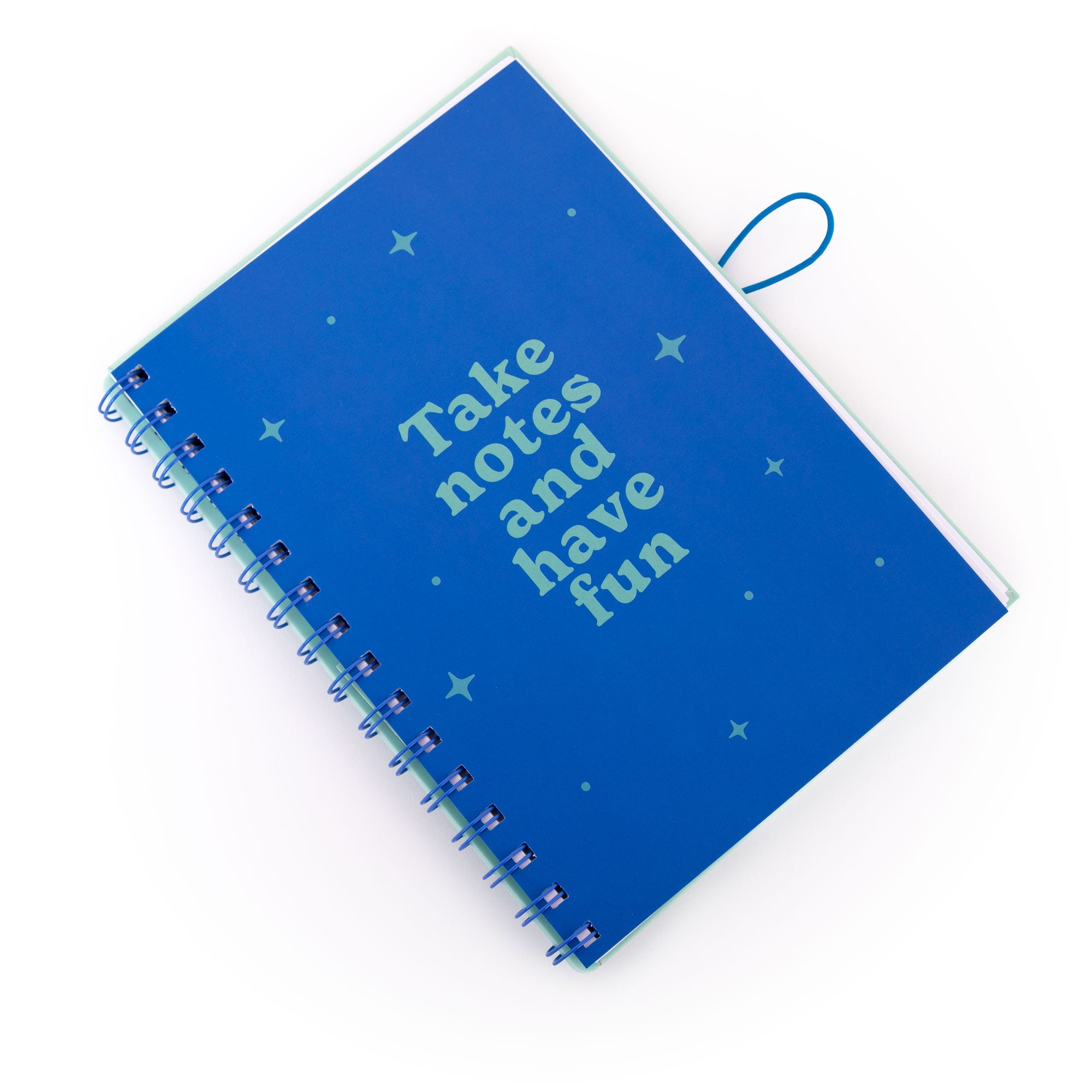 Set de libreta A5 con charms - Verde