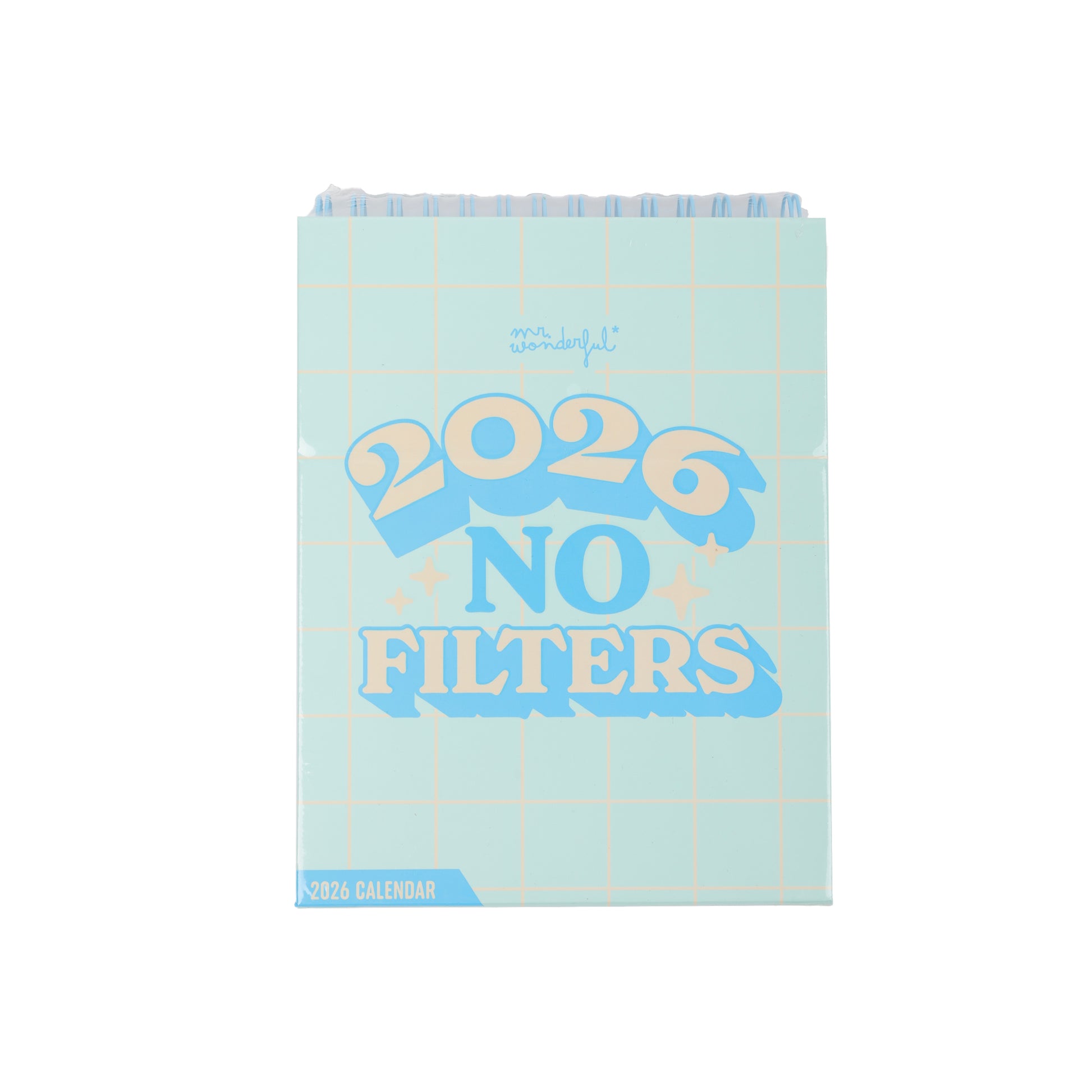 Calendario 2026 de sobremesa pequeño de Mr. Wonderful