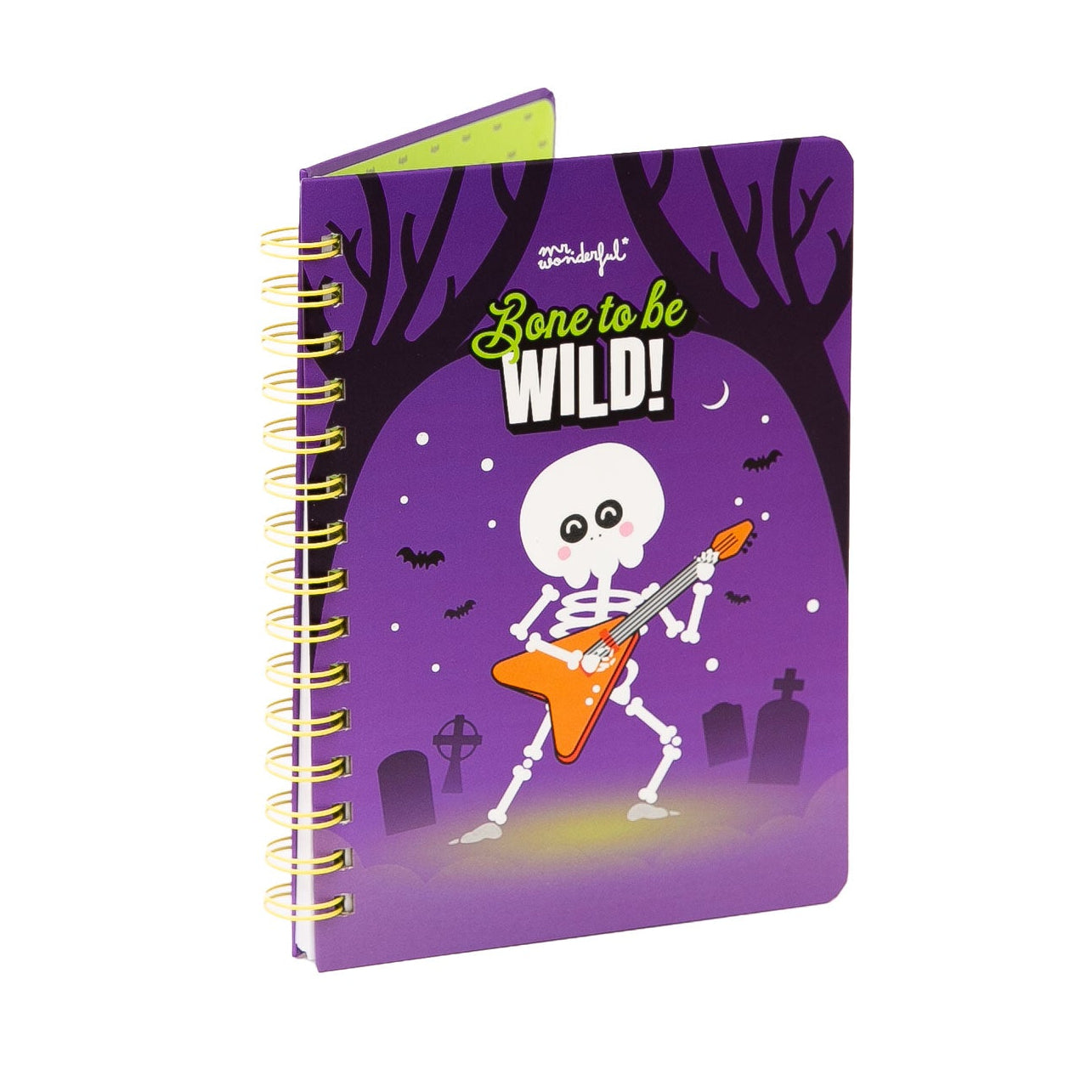 Libreta Mr. Wonderful fluorescente
