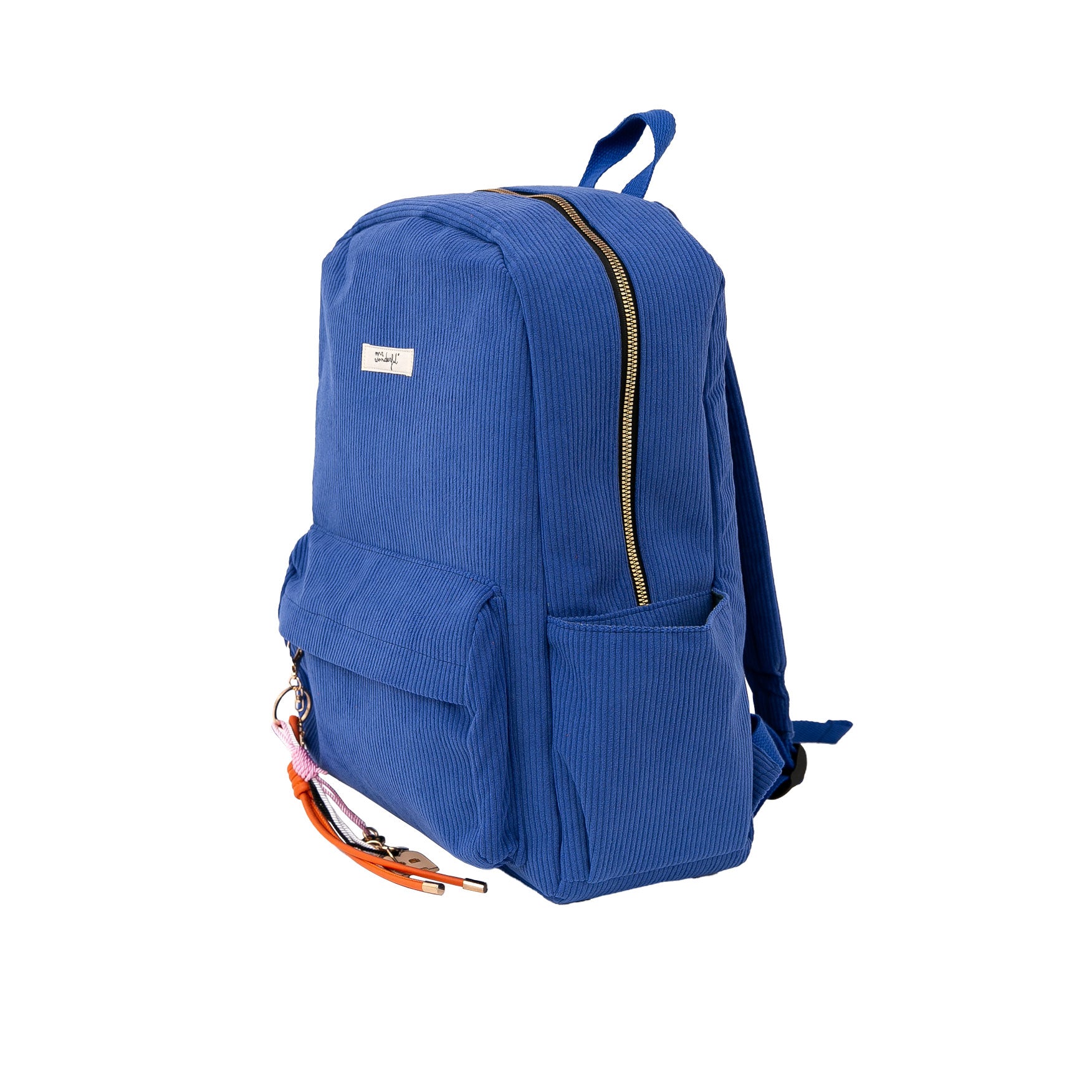 Backpack corduroy - Blue