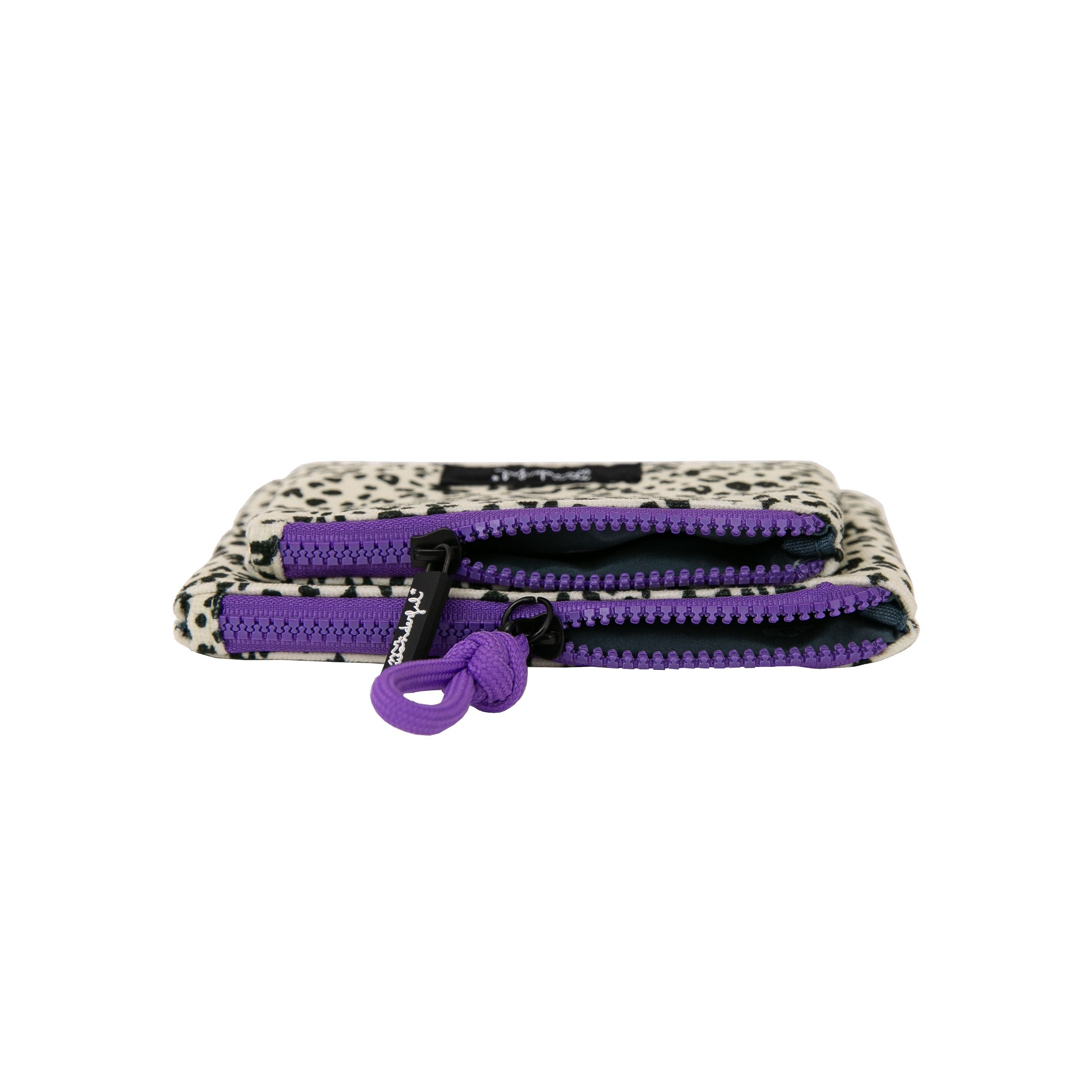 Purse - Animal print polka dots