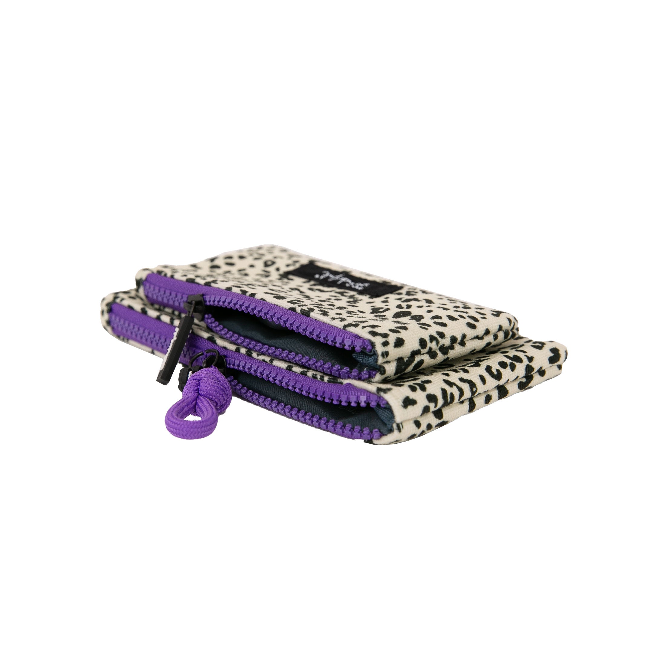 Purse - Animal print polka dots