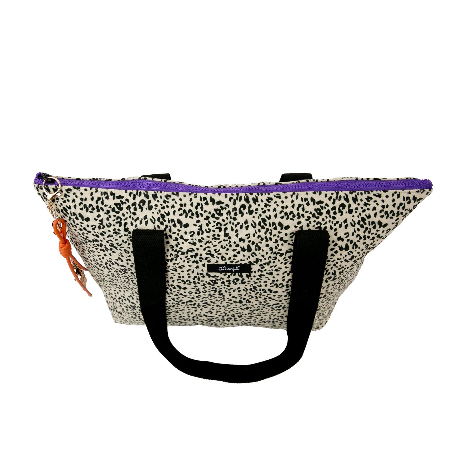 Bolso grande de tela con asas