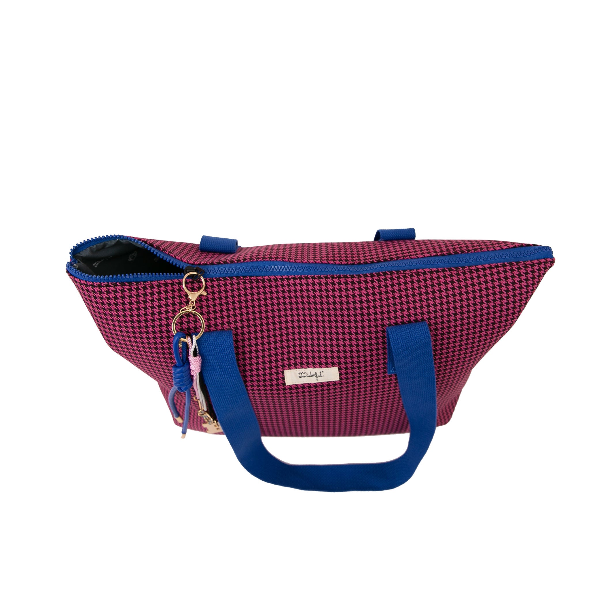 Bolso de tela grande Mr. Wonderful estampado