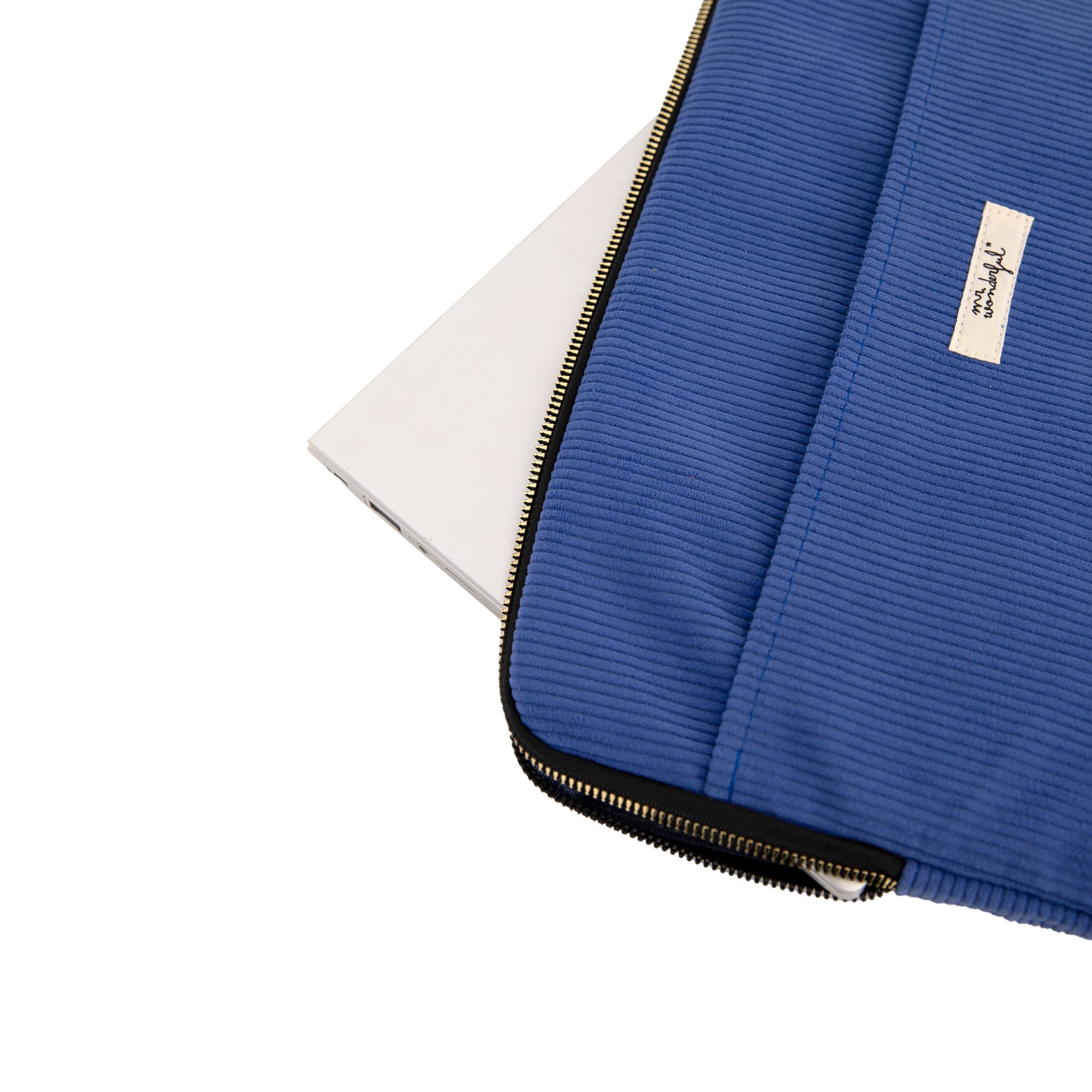 Funda para ordenador portátil de pana