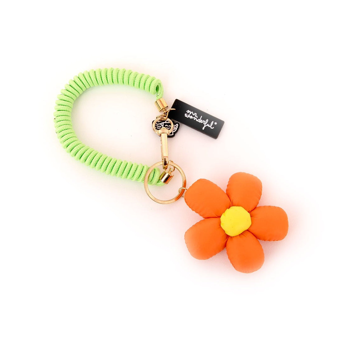 Llavero flor para decorar bolsos