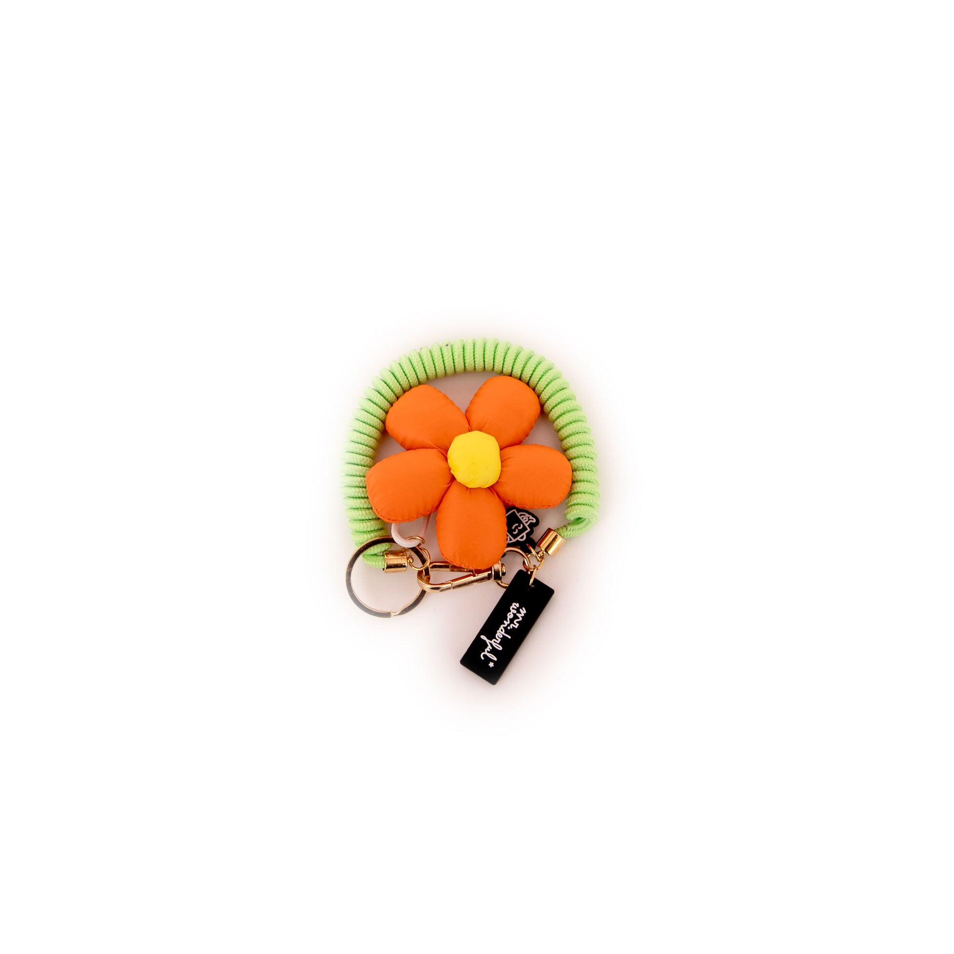 Llavero decorativo para bolsos con forma de flor