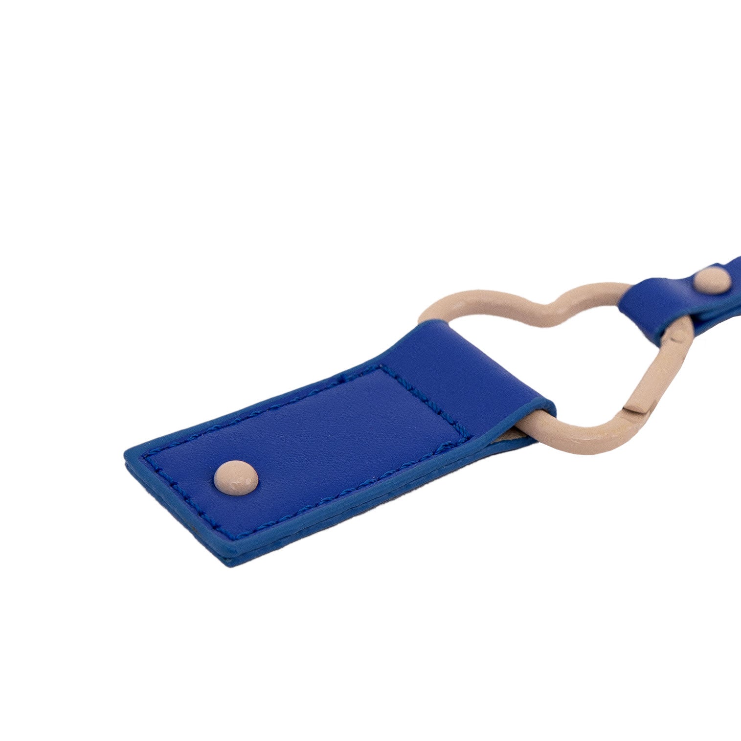 Keyring with charms - Electric blue