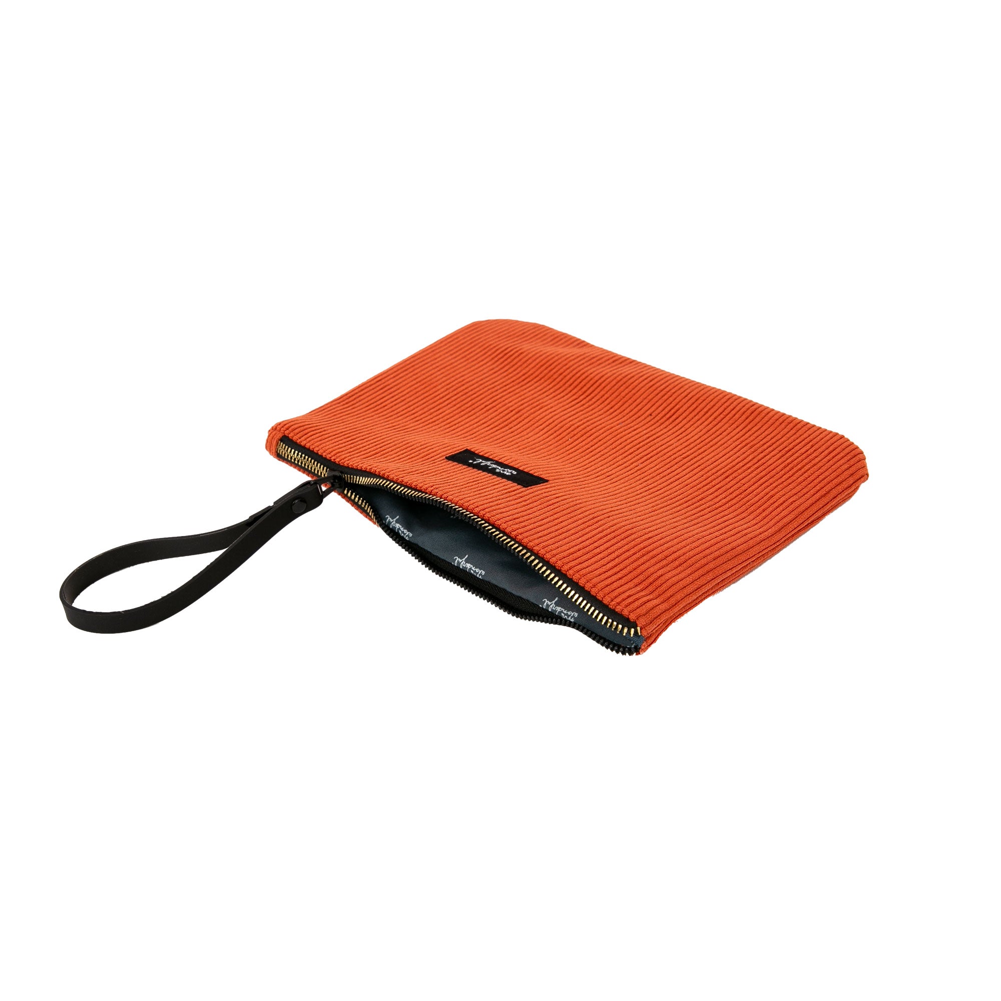 Wristlet - Terracotta corduroy
