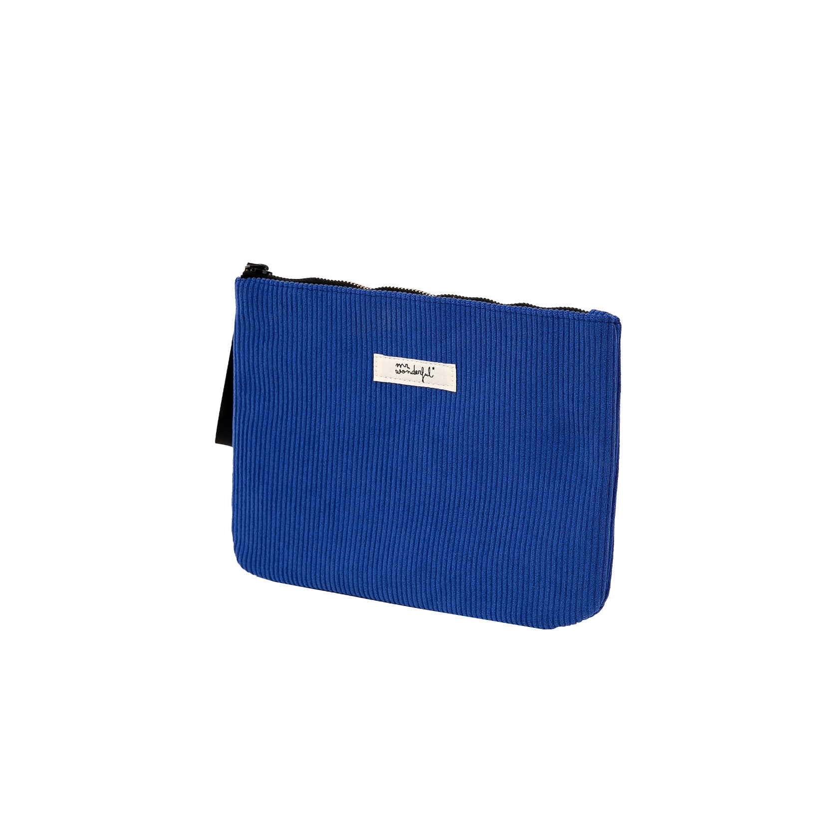 Wristlet - Blue corduroy