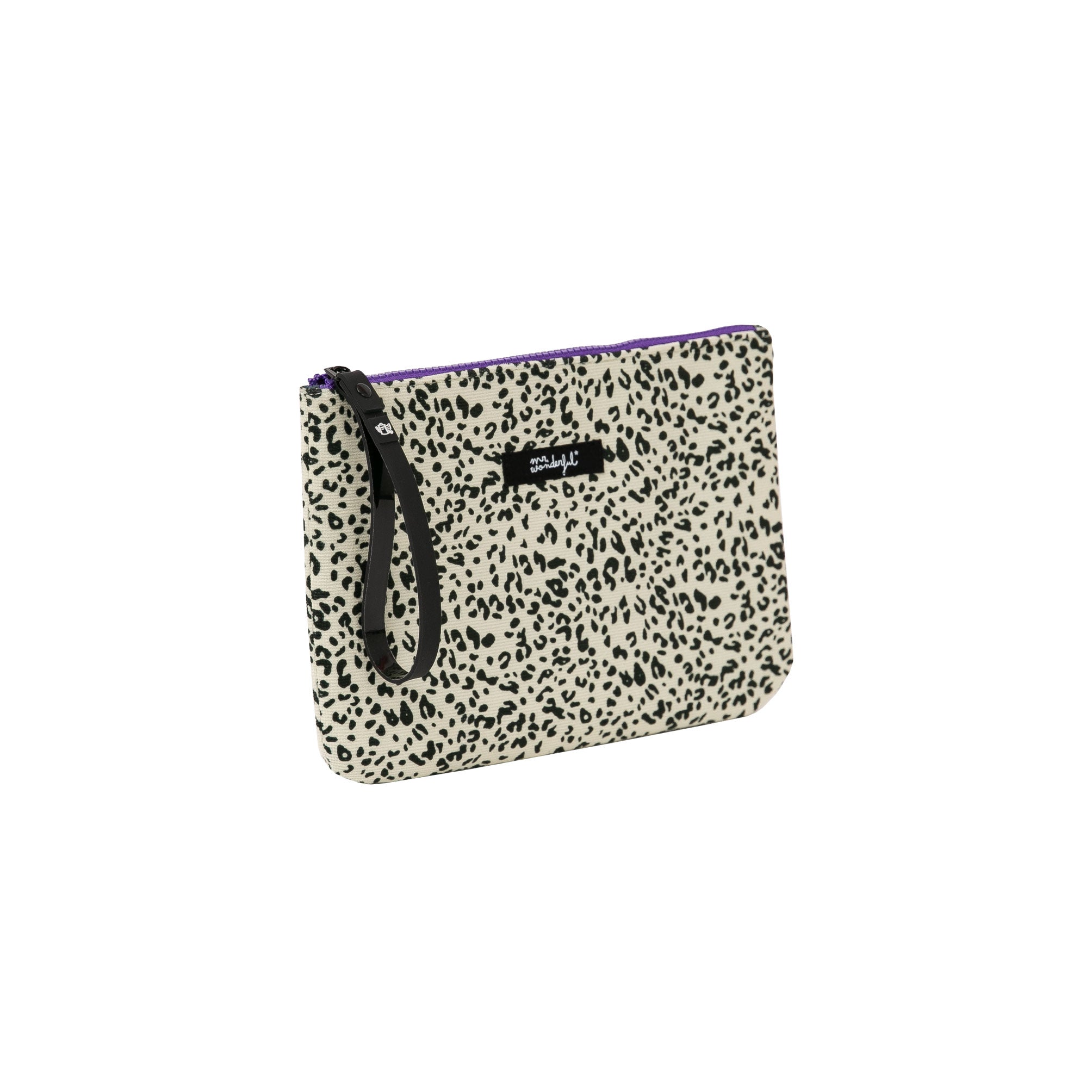 Wristlet - Animal print polka dots