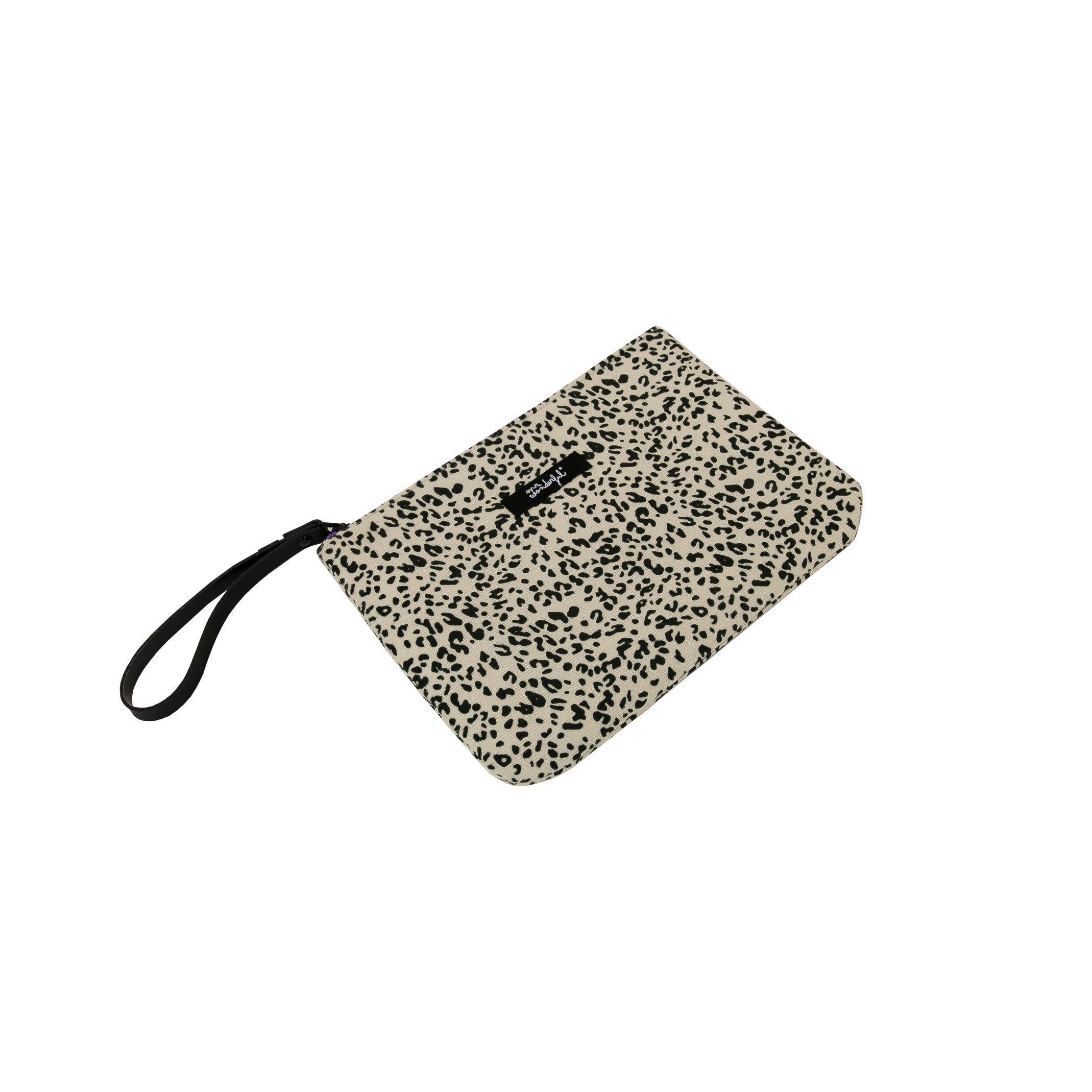 Wristlet - Animal print polka dots