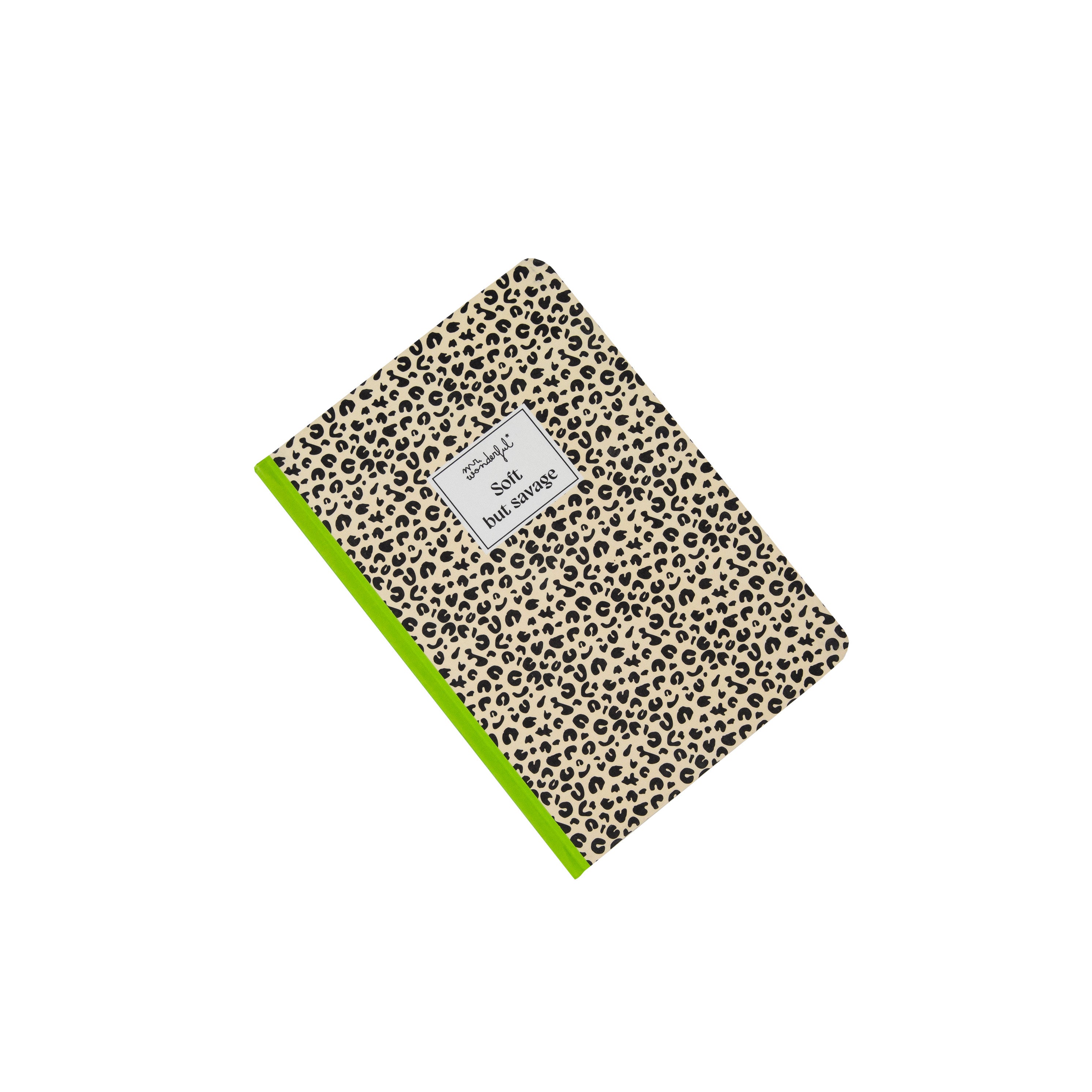 Libreta Mr. Wonderful para mujeres