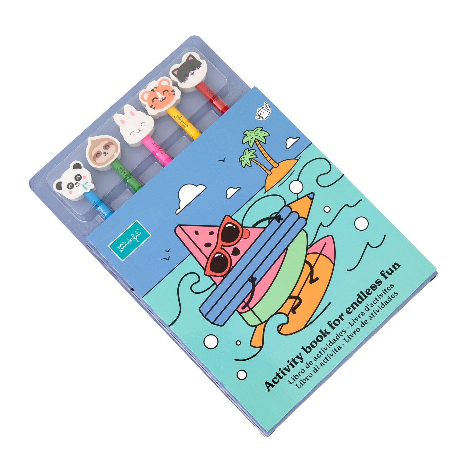 Libro de actividades para una diversión a raudales