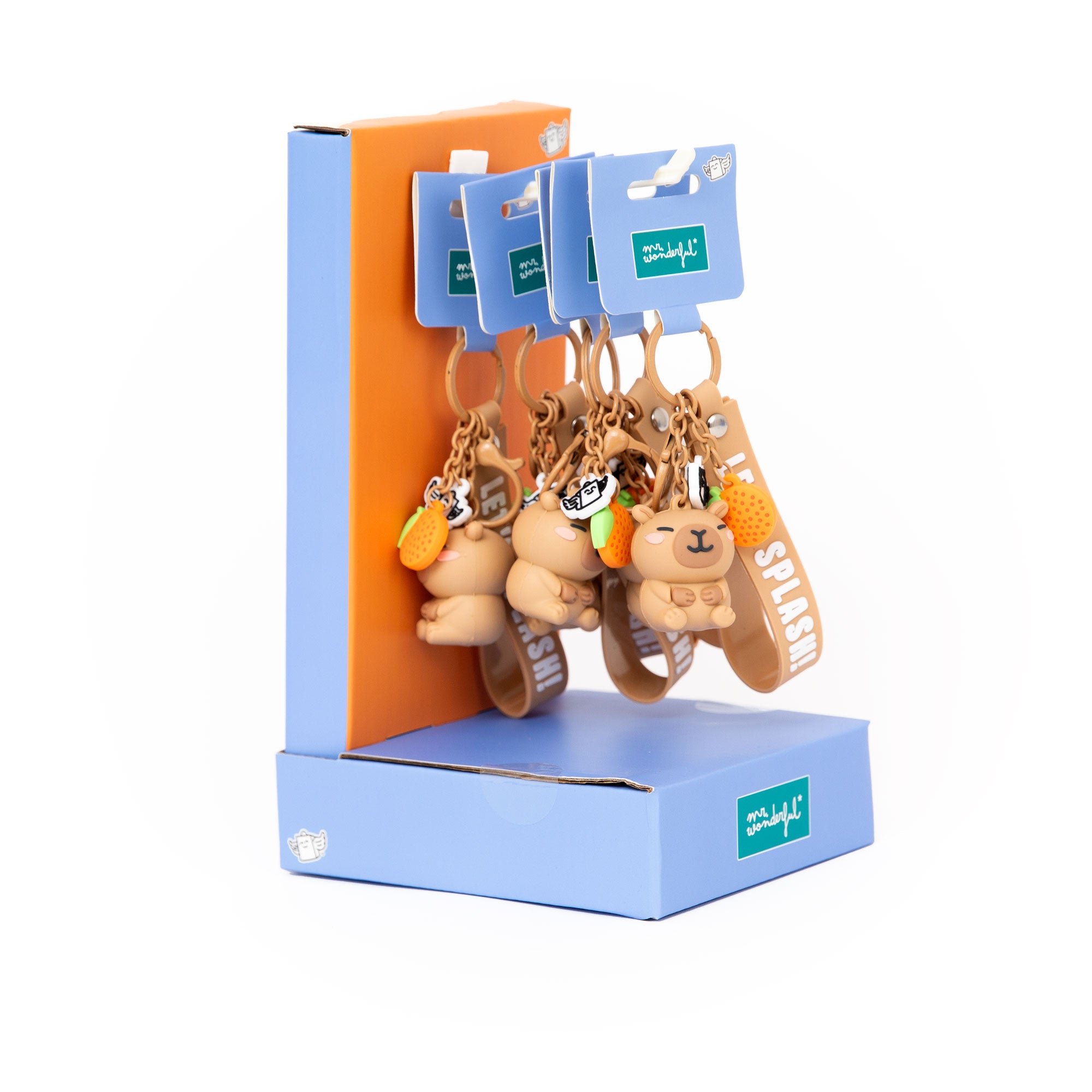 Llavero con colgante Capibara - Let's splash!