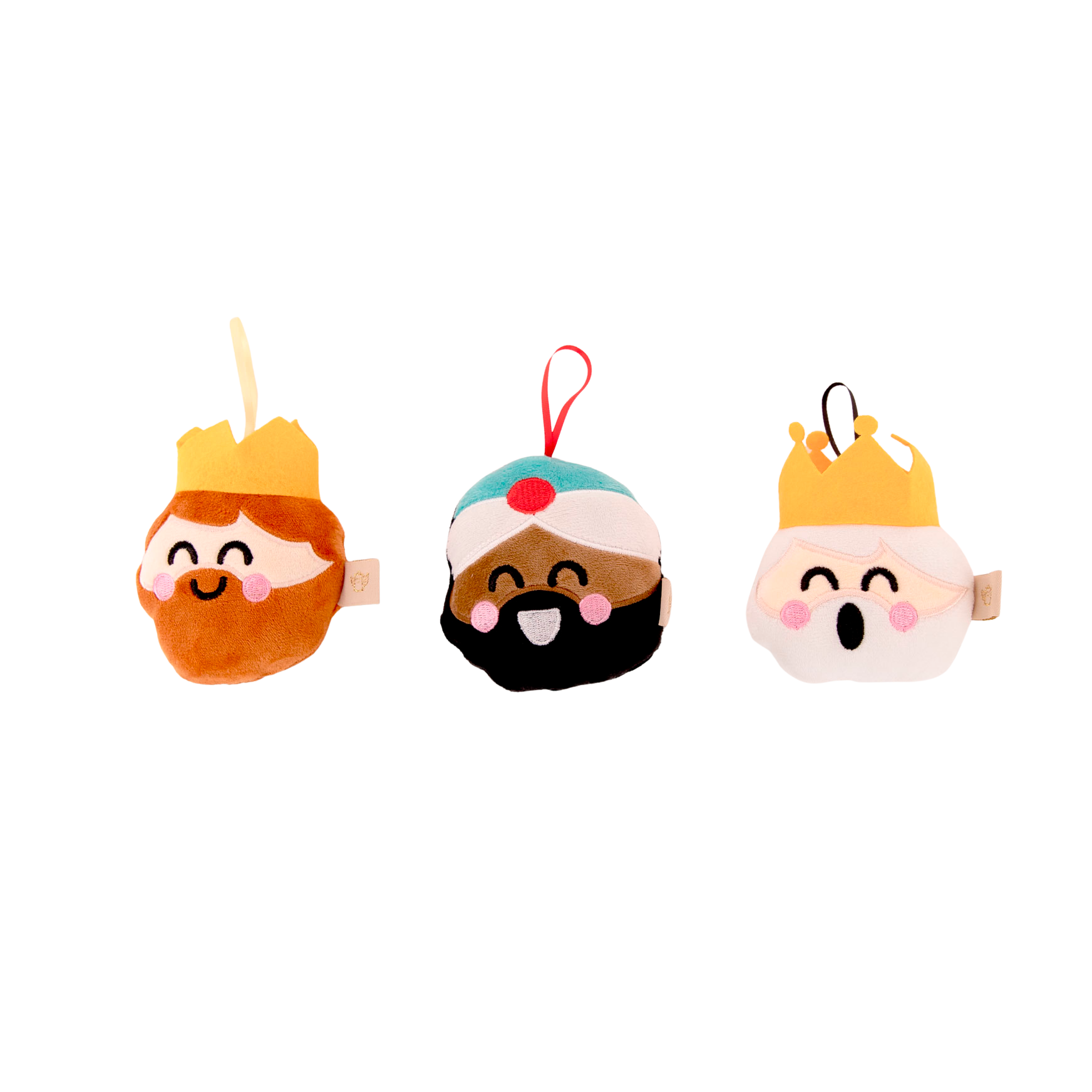 Adornos navideños para un árbol de ensueño - Reyes Magos