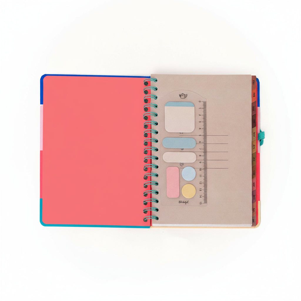 Agenda 2026 Mr. Wonderful para la oficina, con notas adhesivas y boli de regalo