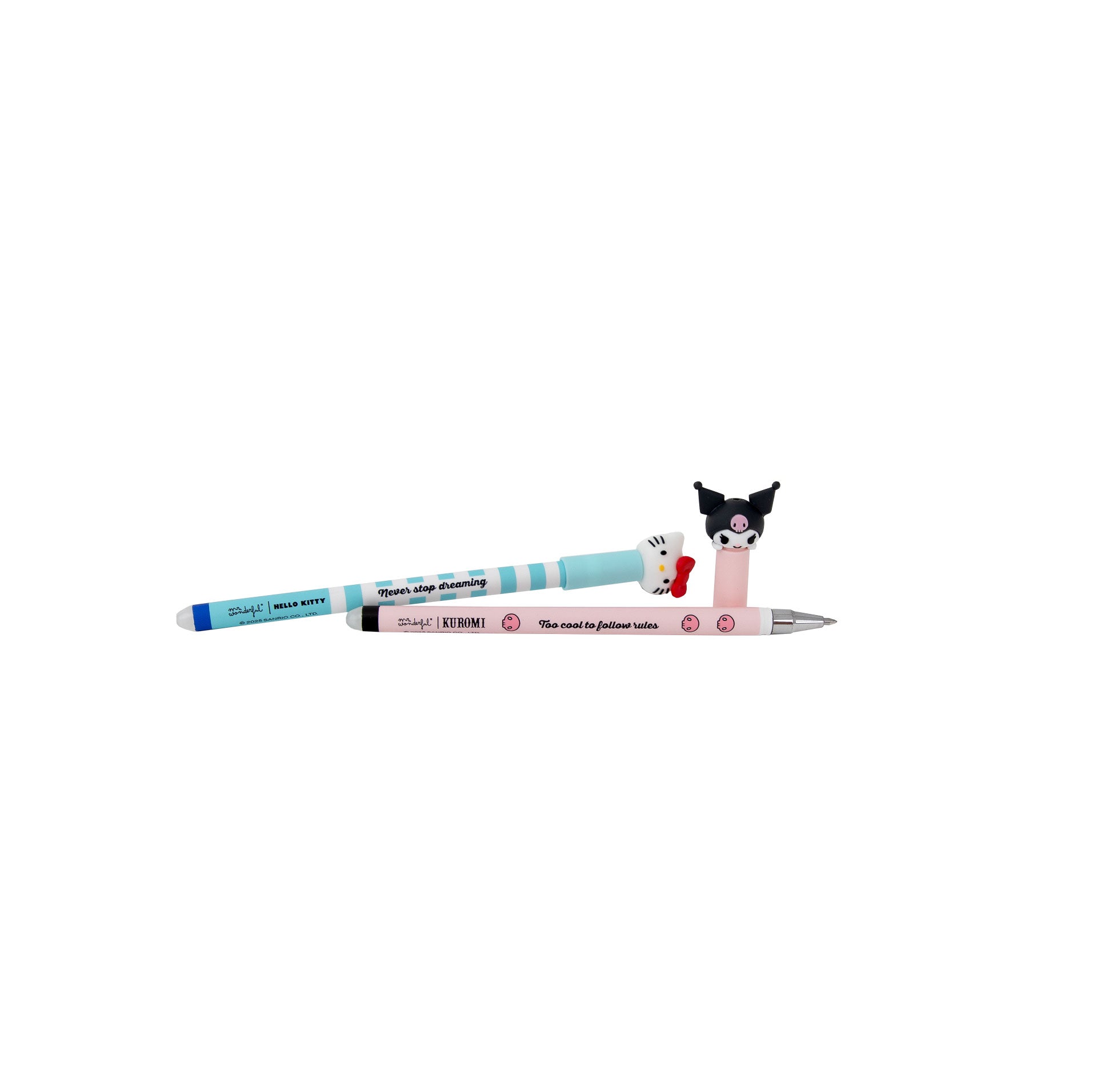 Set de 2 bolis borrables Bo-Bo Hello Kitty - Hello Kitty y Kuromi