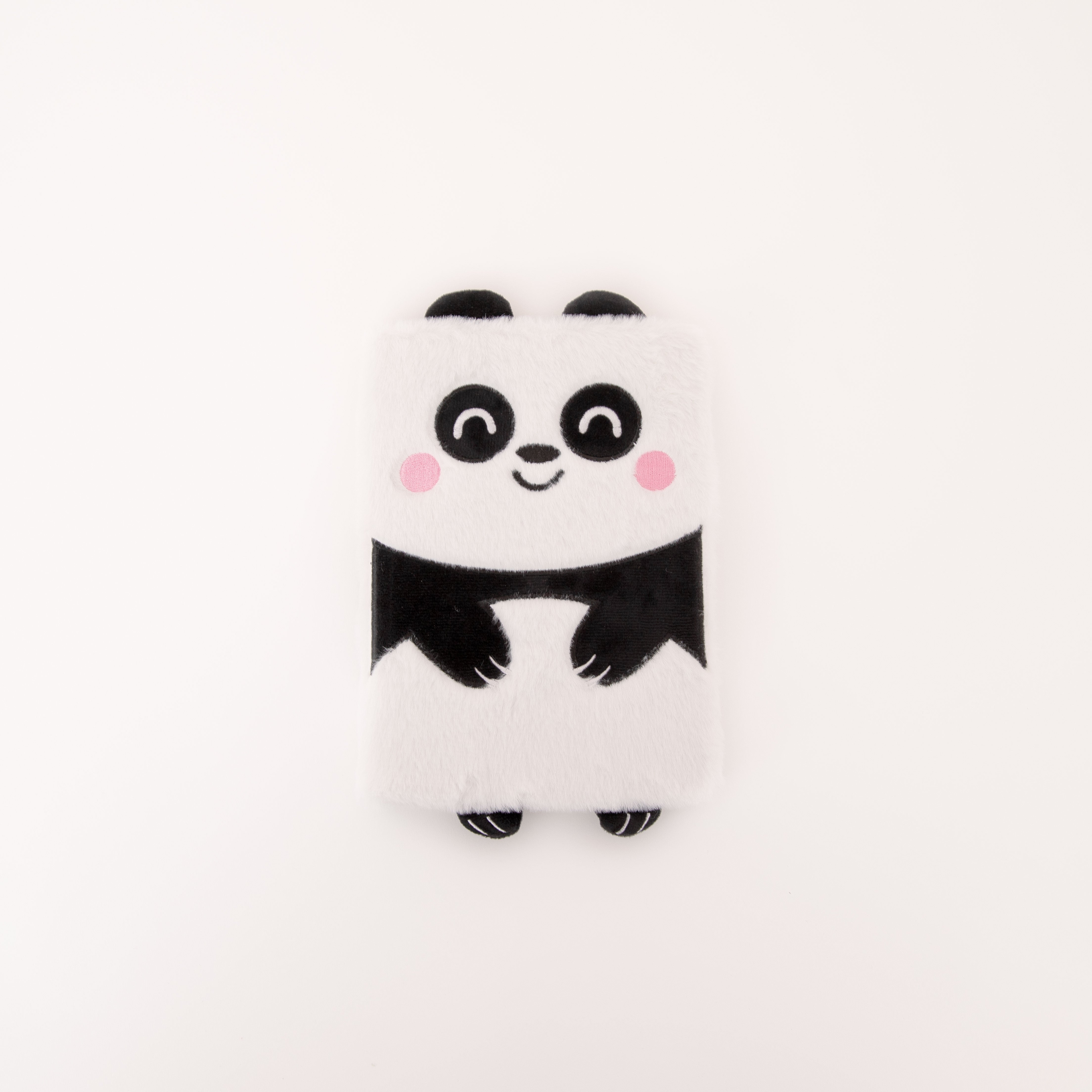 Libreta A5 peluche - Panda