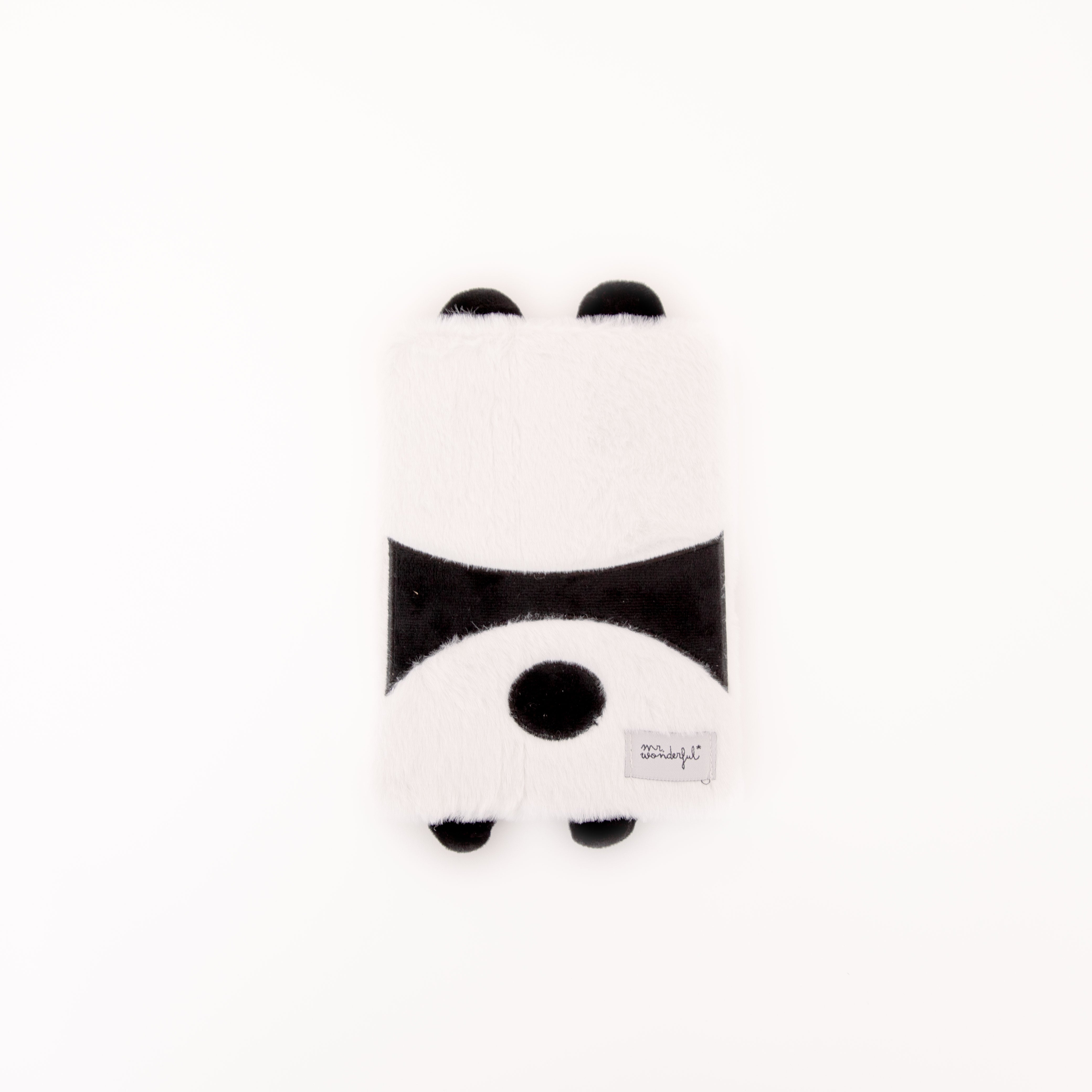 Libreta A5 peluche - Panda
