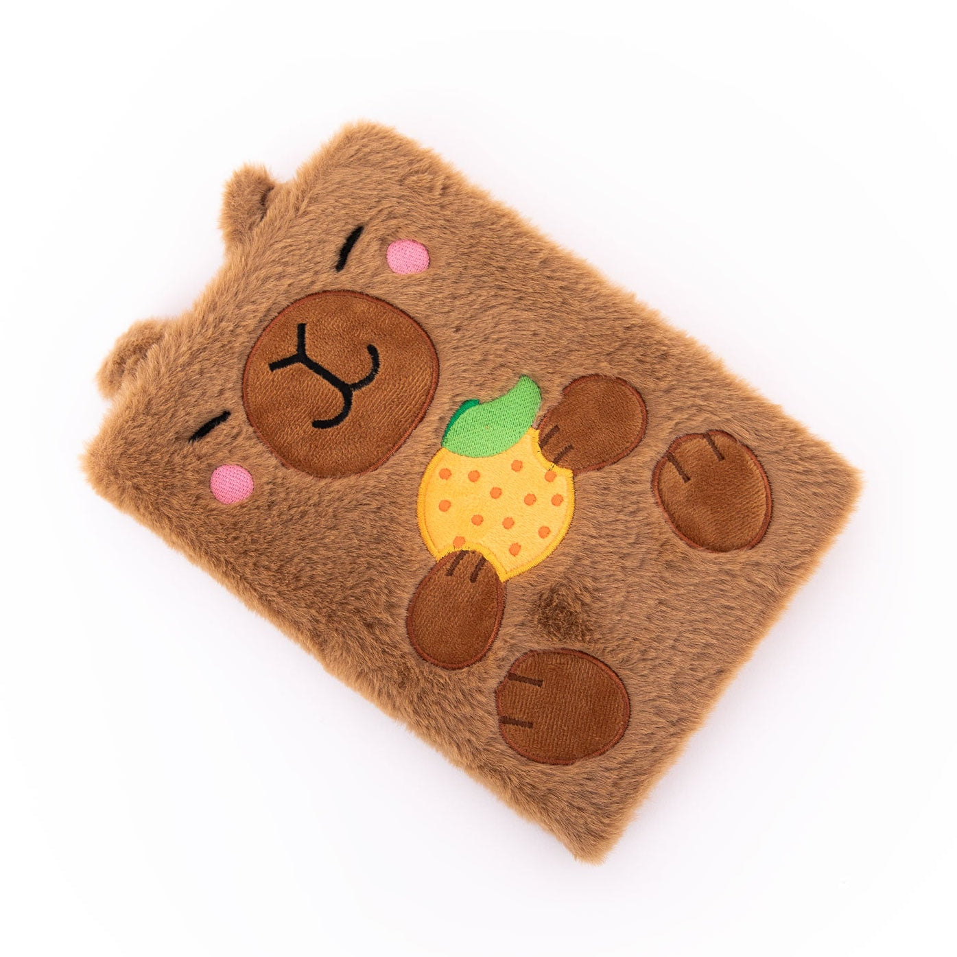 Libreta A5 peluche - Capibara