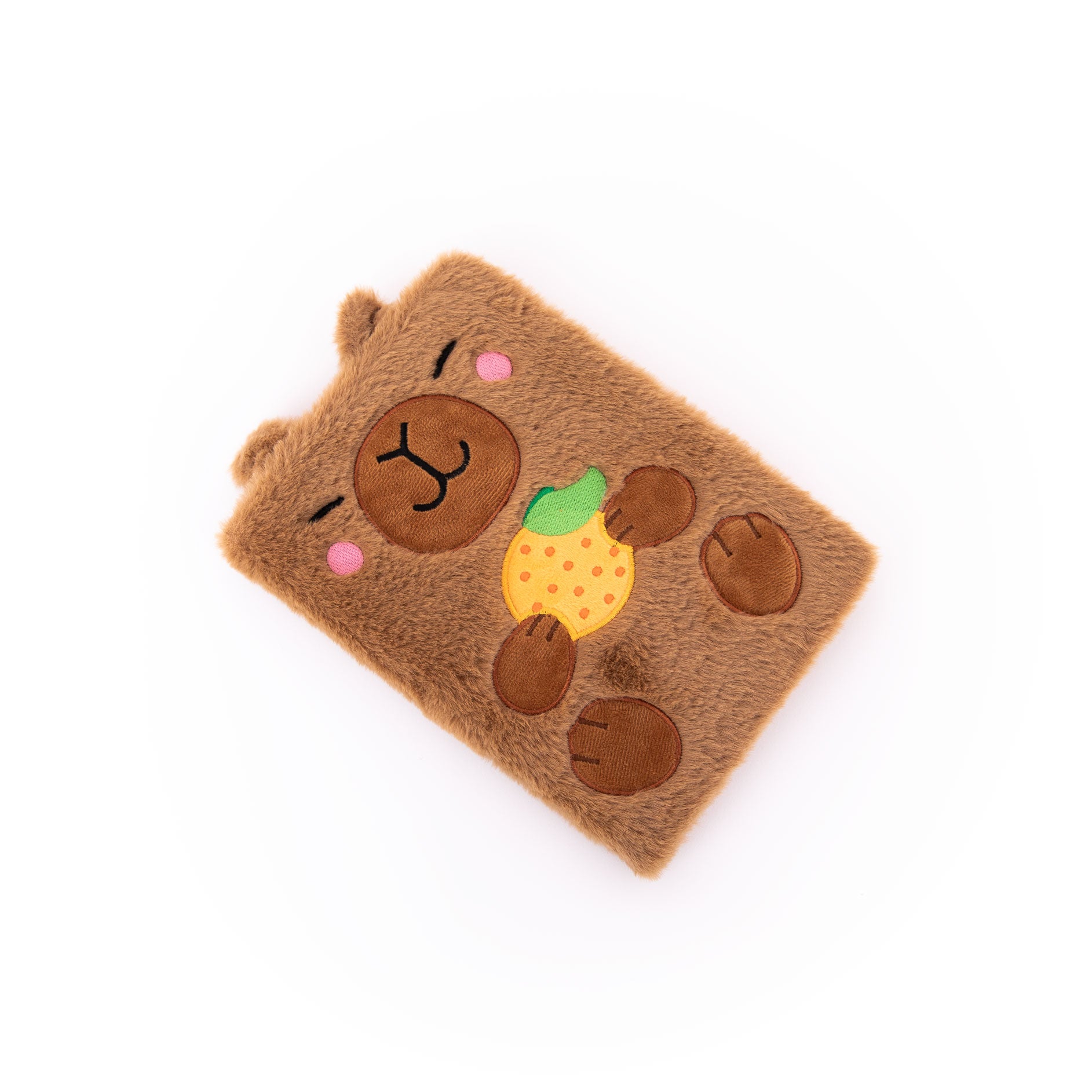 Carnet A5 peluche – Capybara