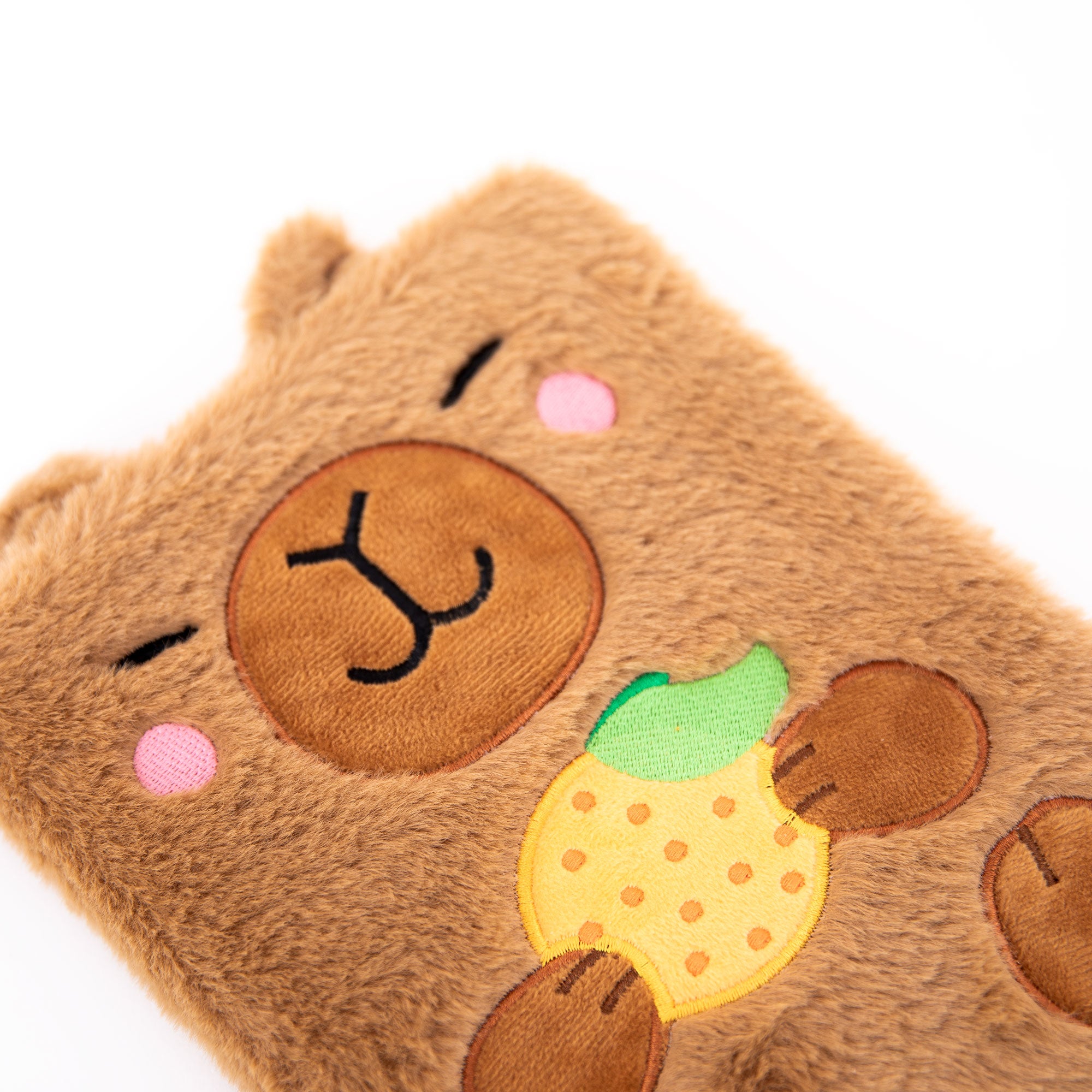 Carnet A5 peluche – Capybara
