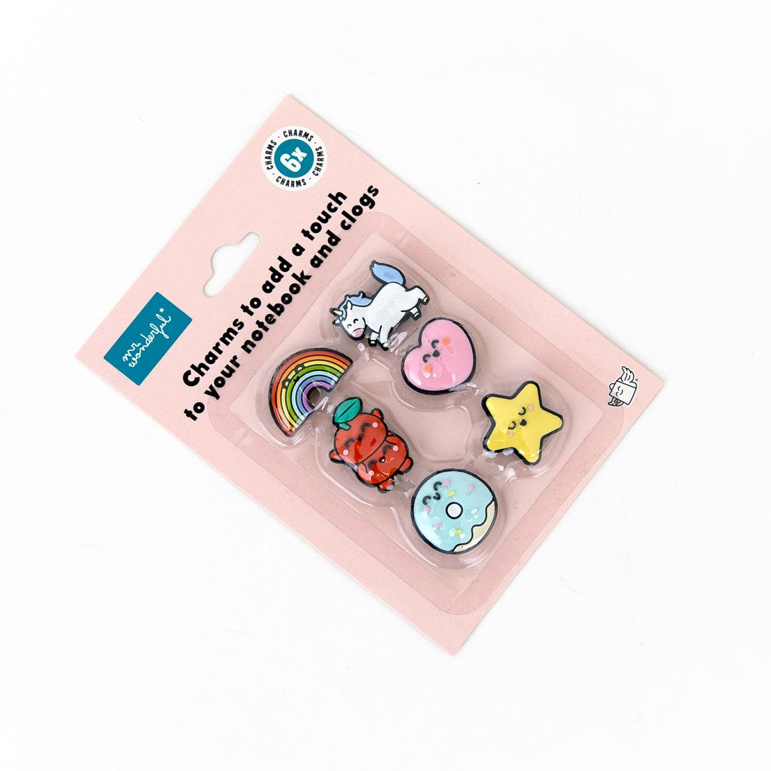 Charms - Rainbow, unicorn, heart, star, donut and cherries