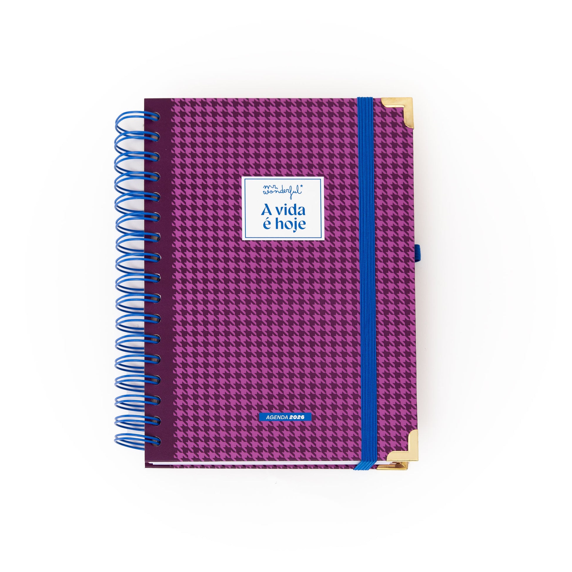 Agenda 2026 diária bonita e elegante para mulher da Mr. Wonderful