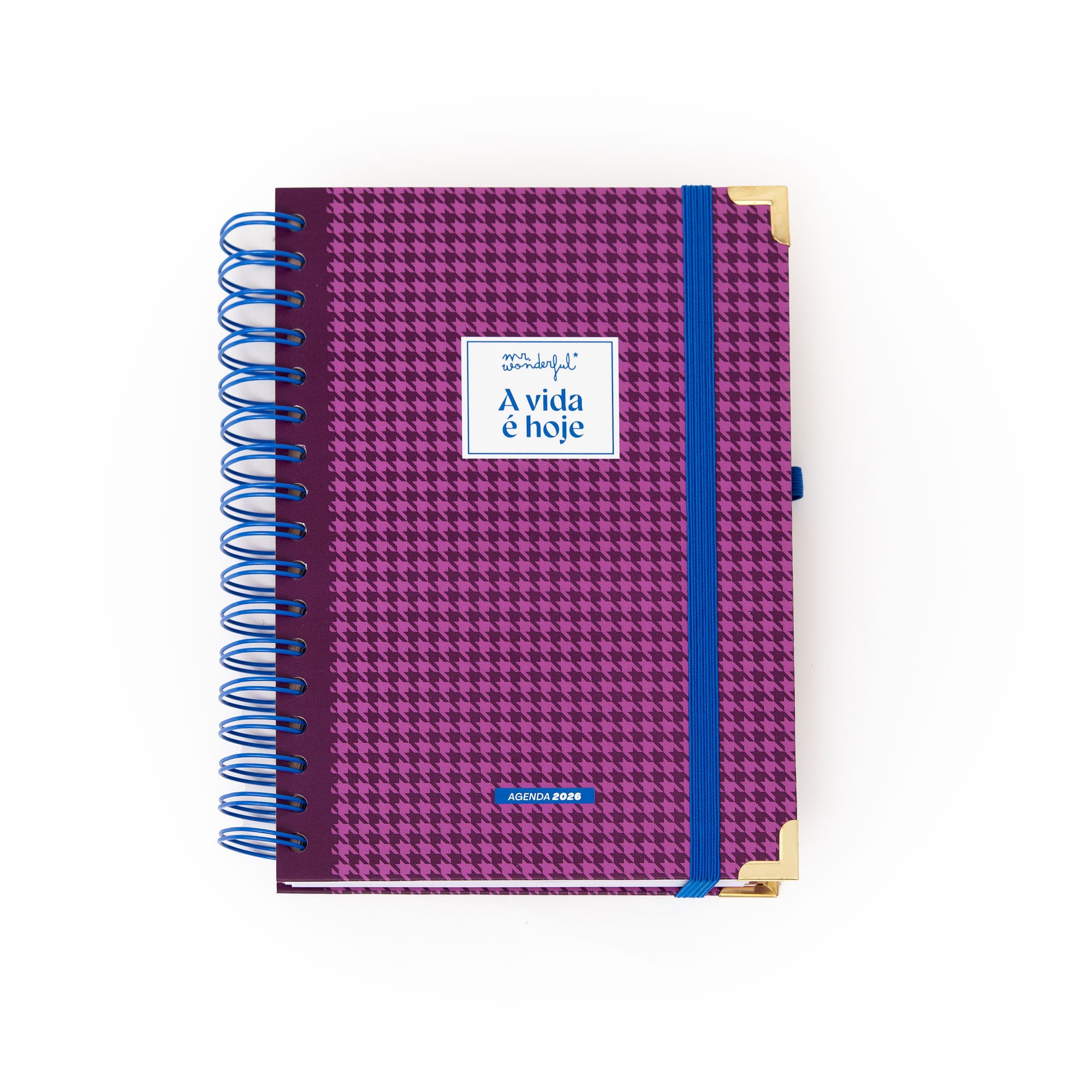 Agenda 2026 diária bonita e elegante para mulher da Mr. Wonderful