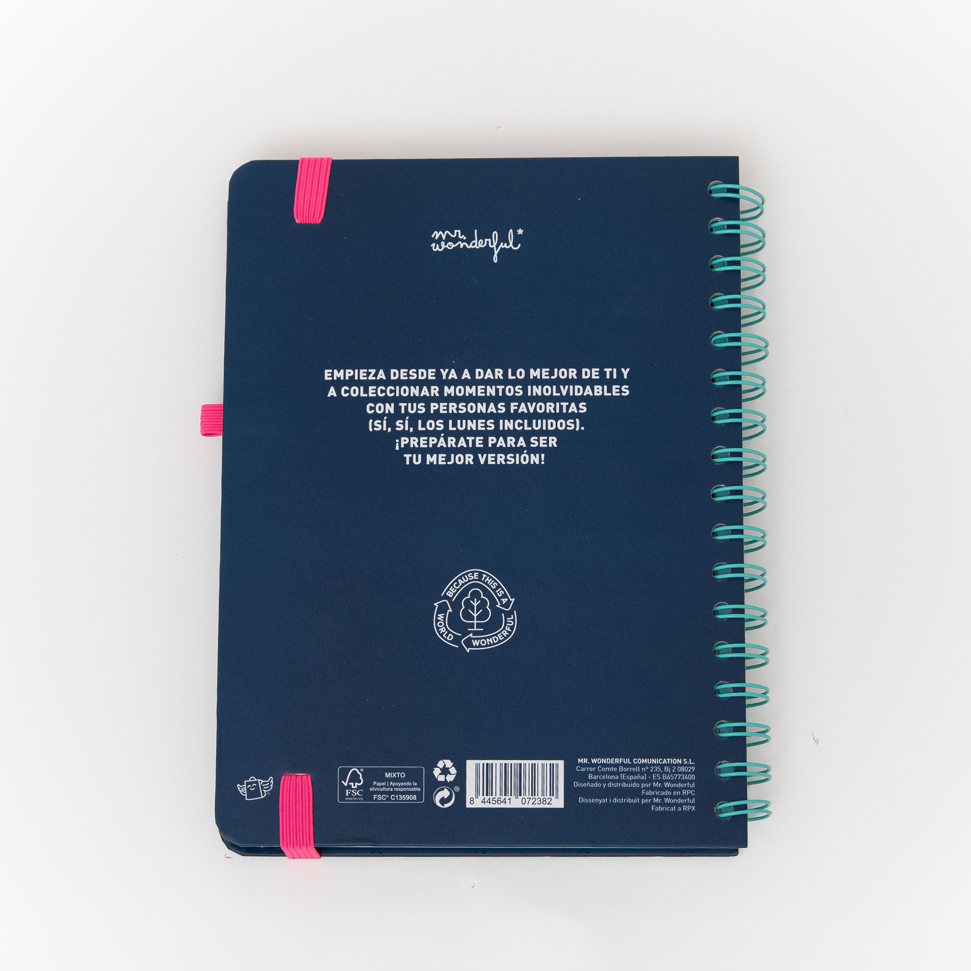 Agendas originales de Mr. Wonderful
