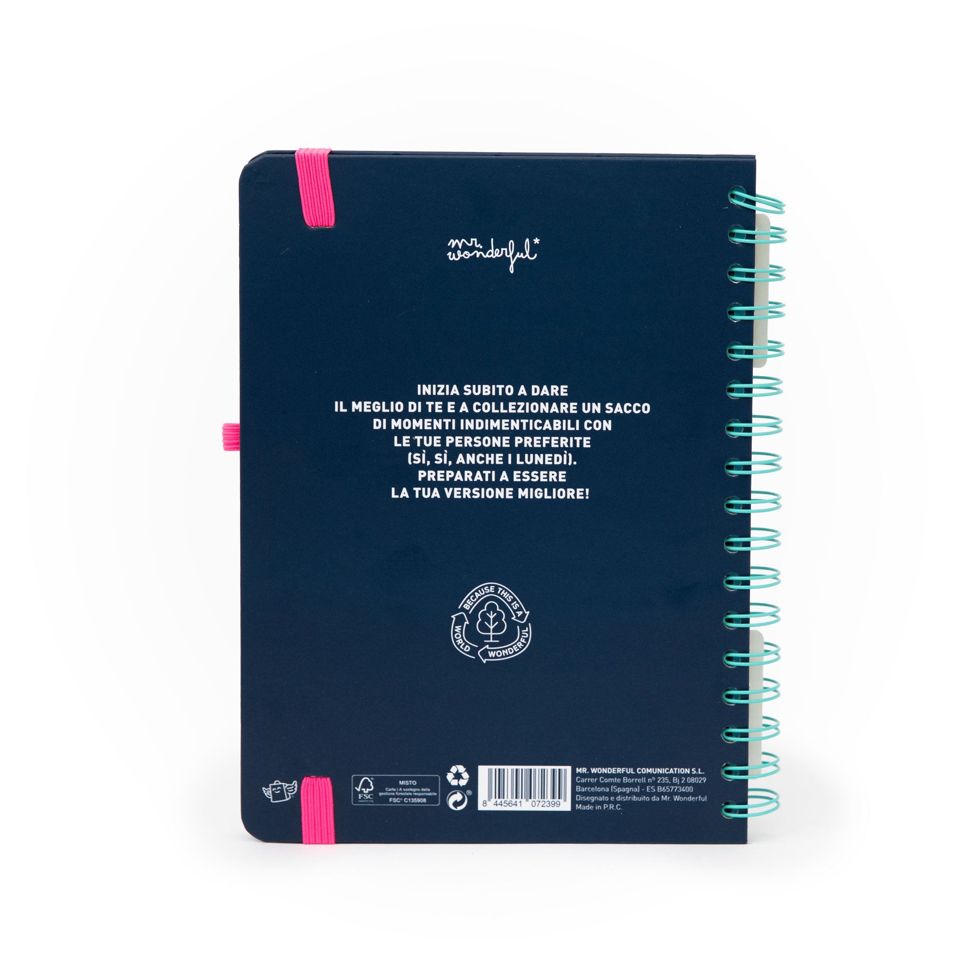 Agenda Wonder 2026 Settimanale - Detto fatto