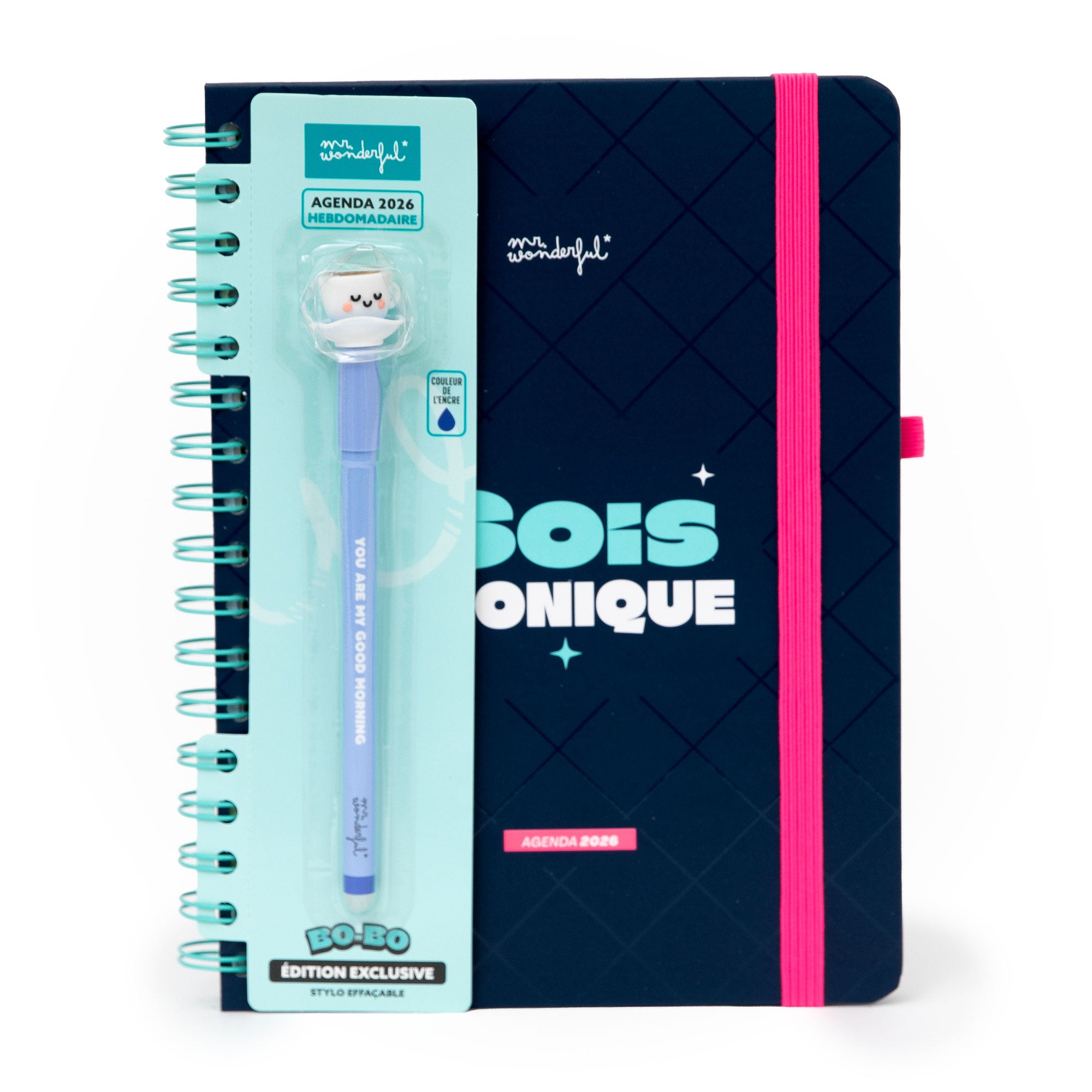Agenda Wonder 2026 Semainier - Sois iconique | Mr.Wonderful